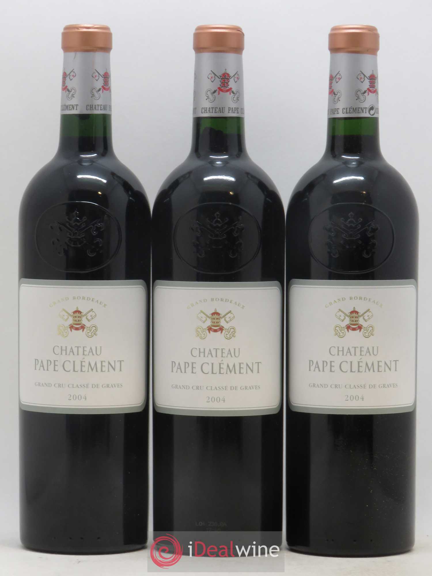 Château Pape Clément Cru Classé de Graves 2004 - Lot de 12 bouteilles - 2