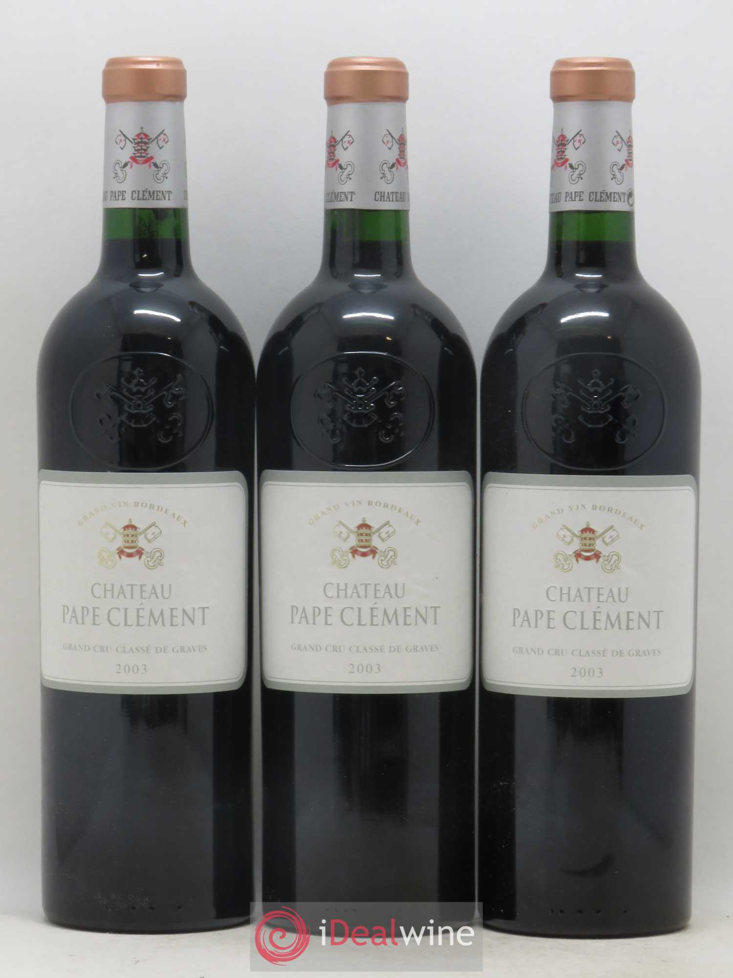 Château Pape Clément Cru Classé de Graves 2003 - Lot de 12 bouteilles - 2