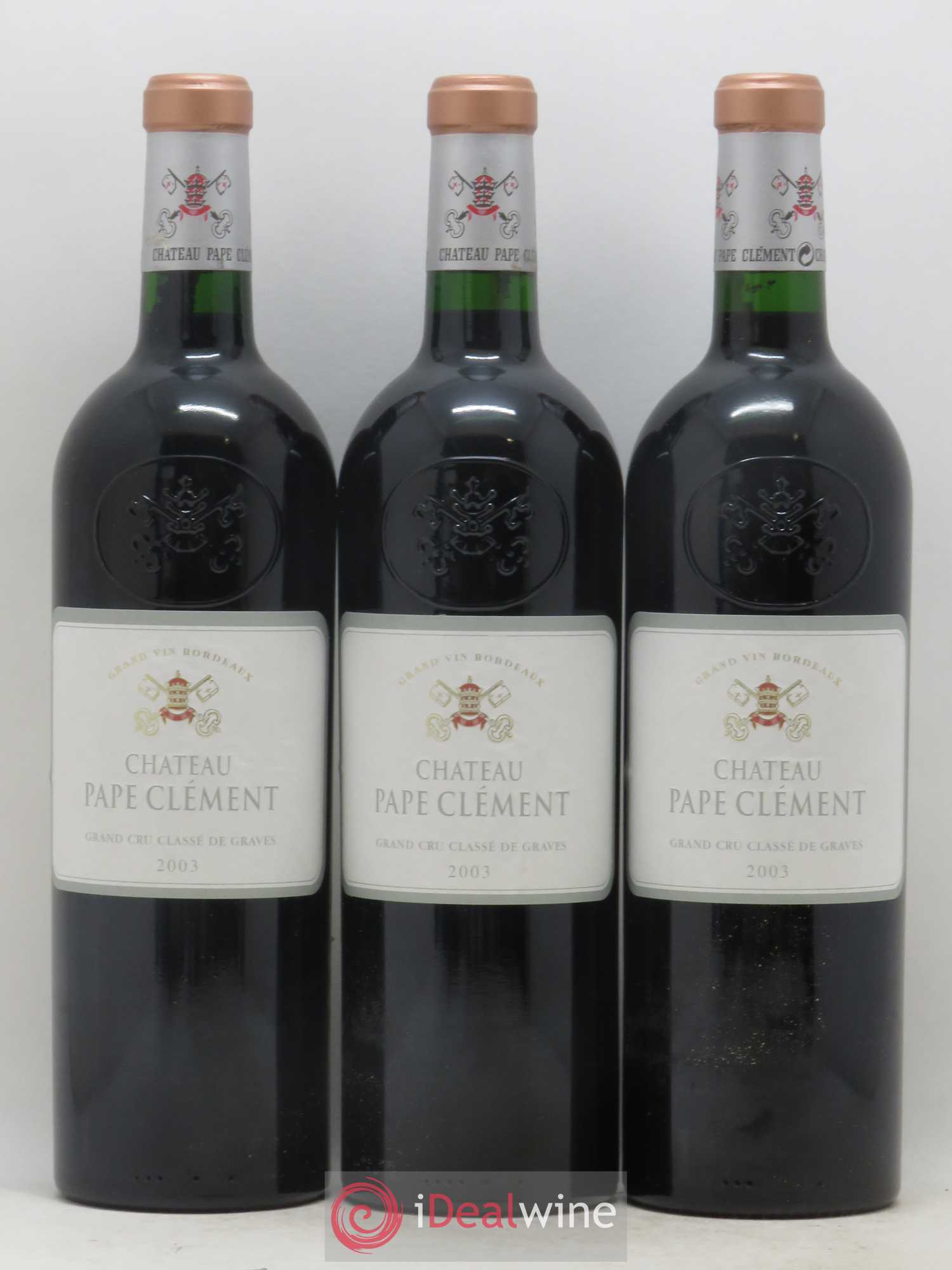 Château Pape Clément Cru Classé de Graves 2003 - Lot de 12 bouteilles - 4