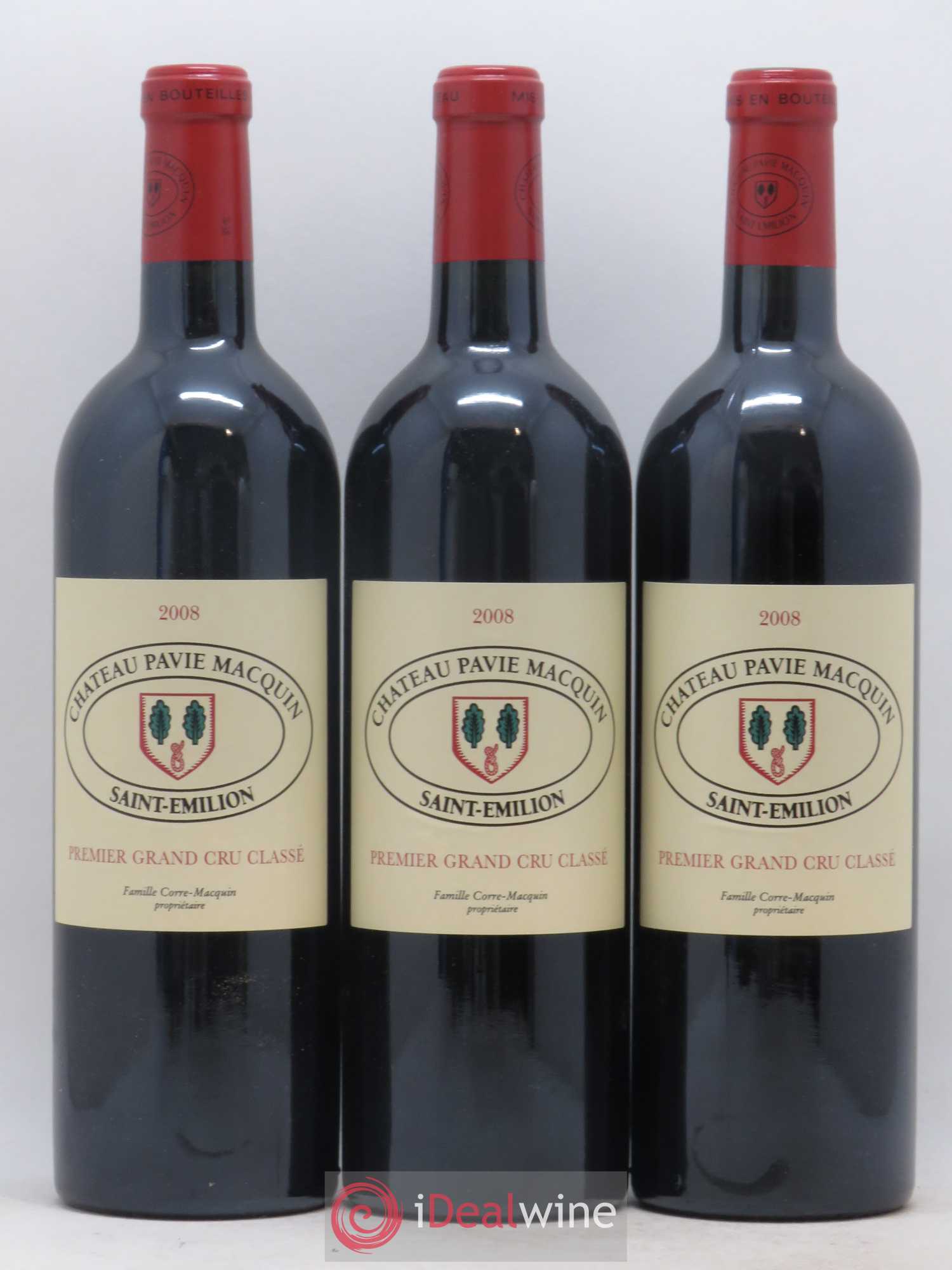Château Pavie Macquin 1er Grand Cru Classé B 2008 - Lot de 12 bouteilles - 3