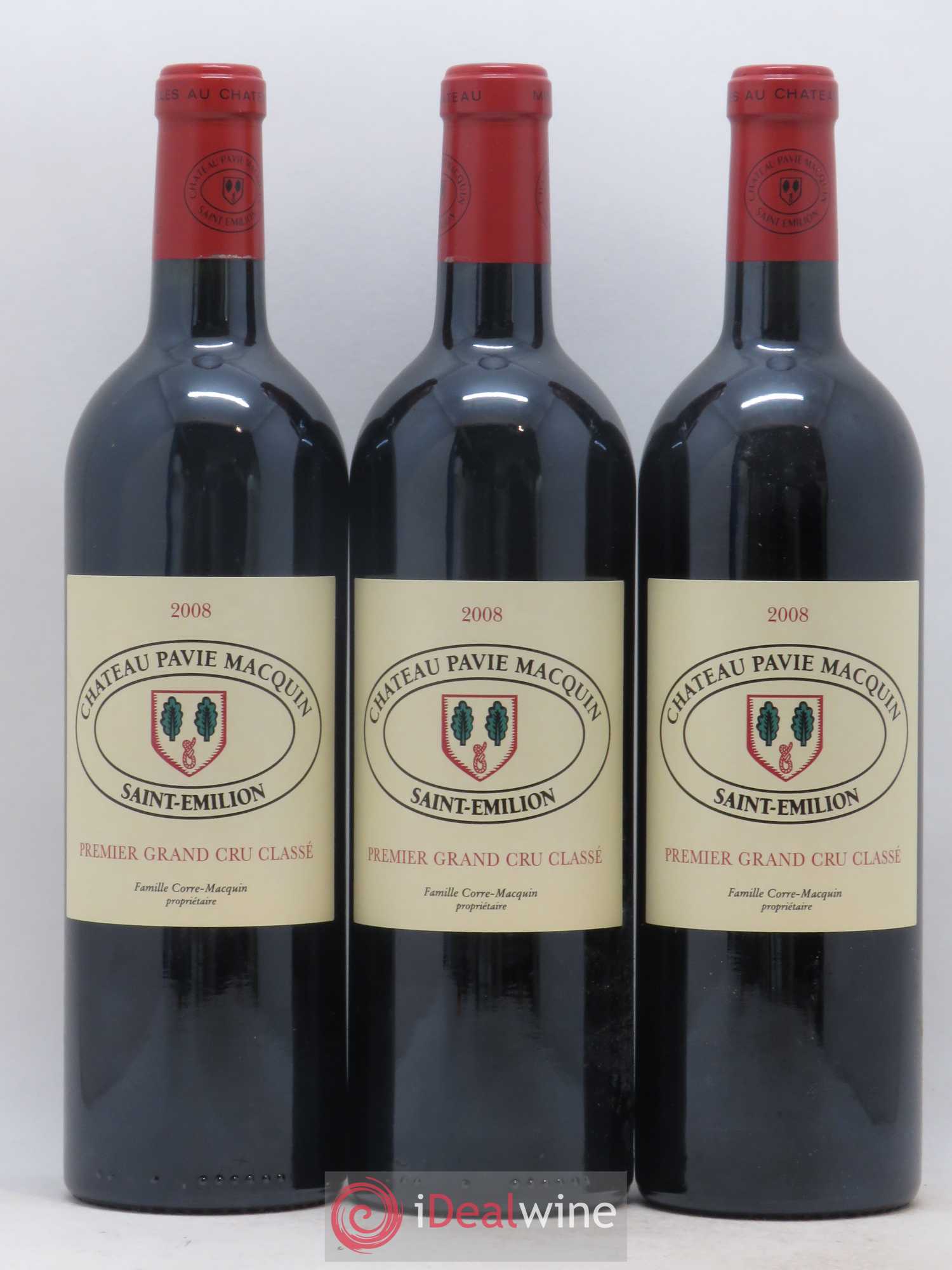 Château Pavie Macquin 1er Grand Cru Classé B 2008 - Lot de 12 bouteilles - 4