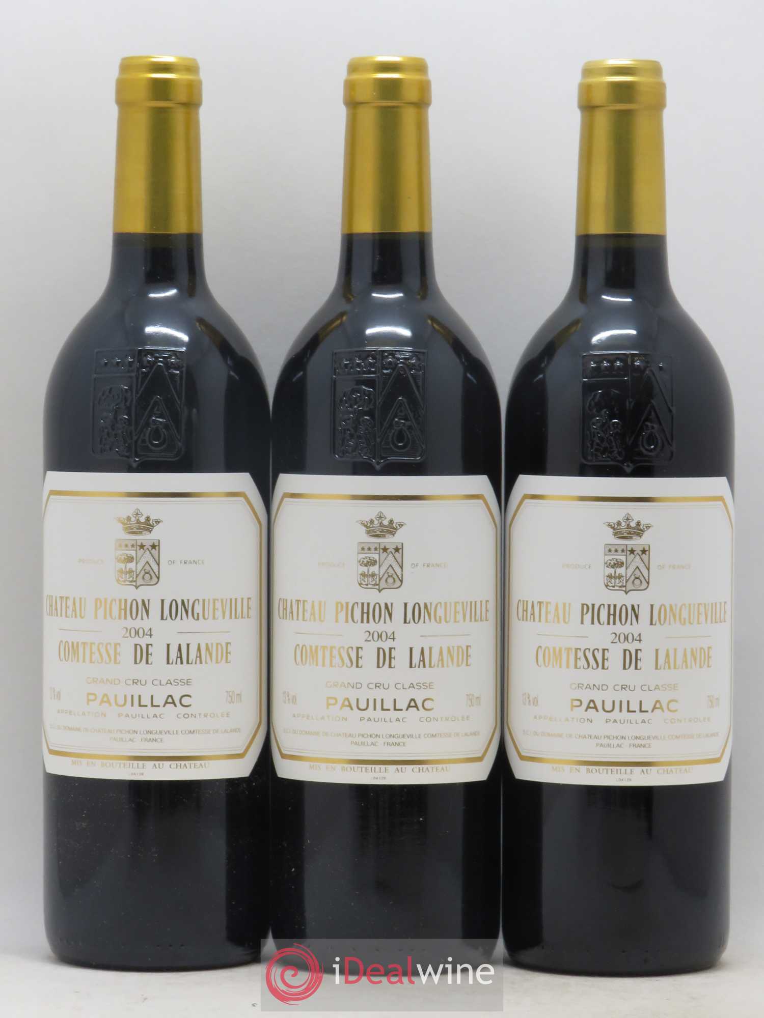 Château Pichon Longueville Comtesse de Lalande 2ème Grand Cru Classé 2004 - Lot de 12 bouteilles - 2