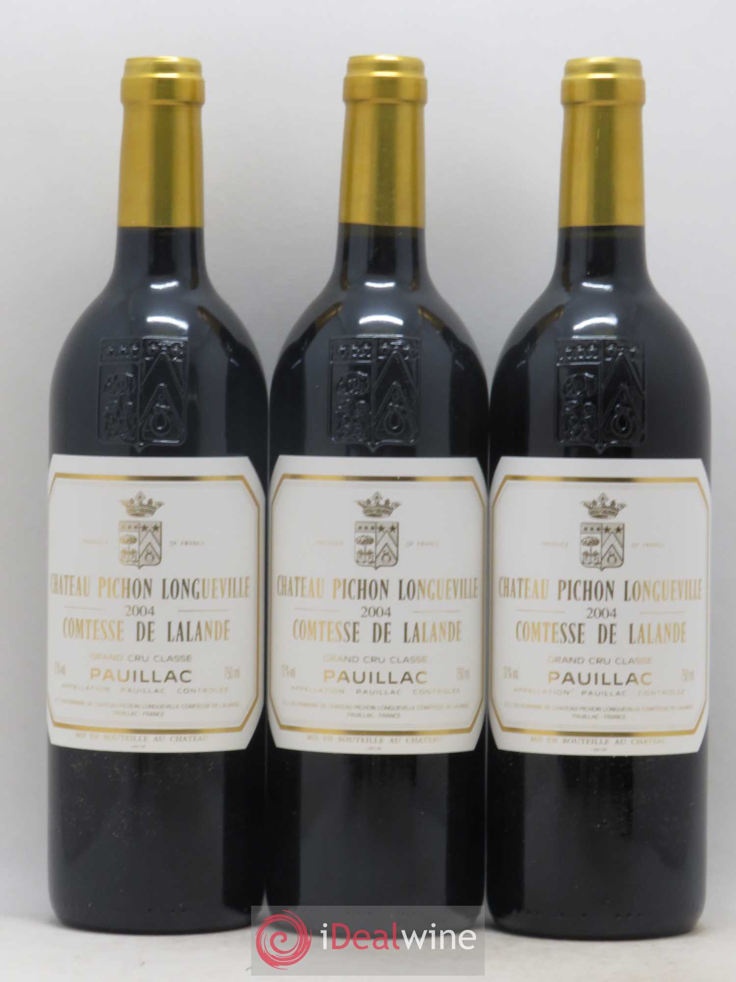 Château Pichon Longueville Comtesse de Lalande 2ème Grand Cru Classé 2004 - Lot de 12 bouteilles - 3