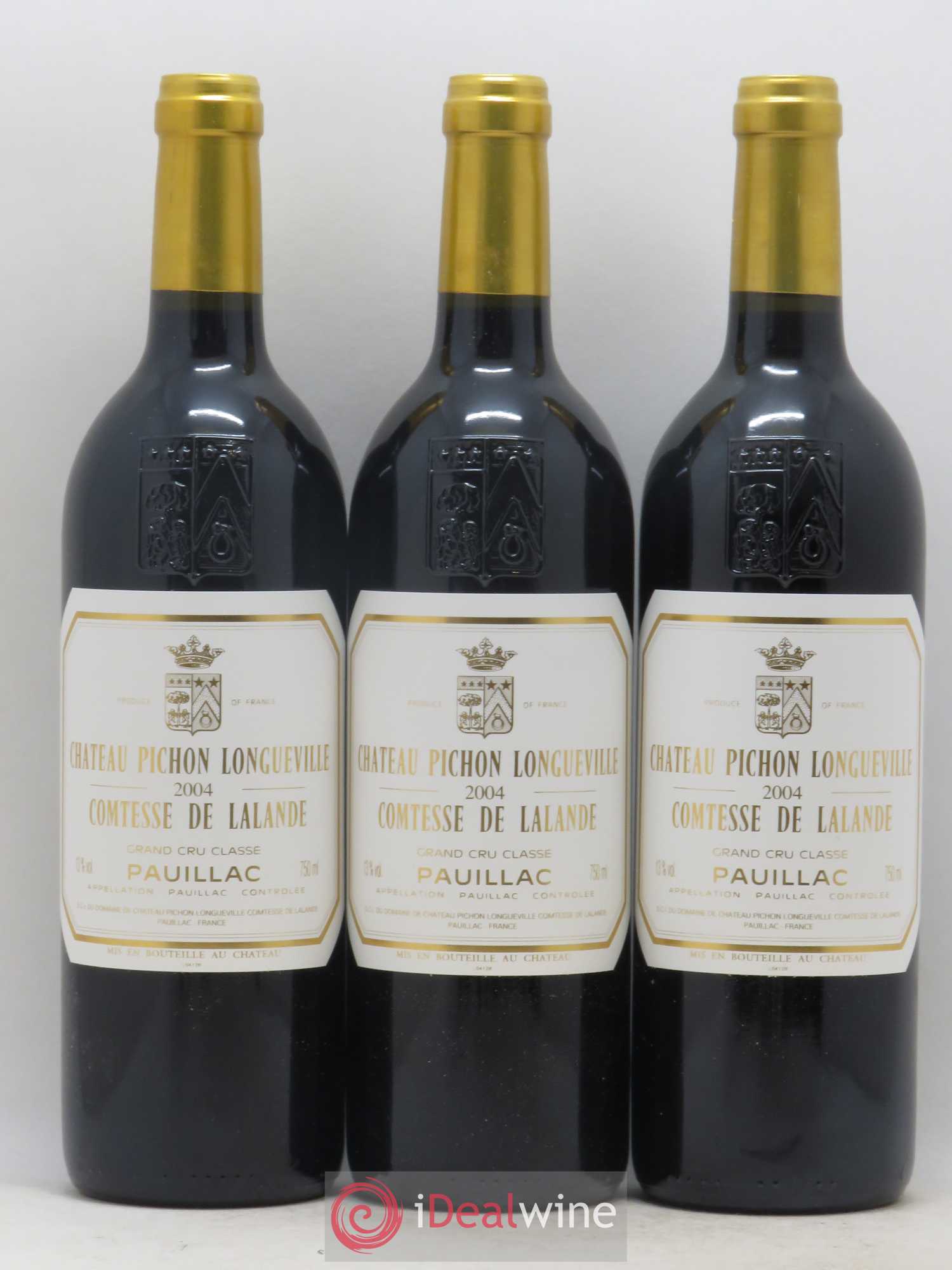 Château Pichon Longueville Comtesse de Lalande 2ème Grand Cru Classé 2004 - Lot de 12 bouteilles - 4