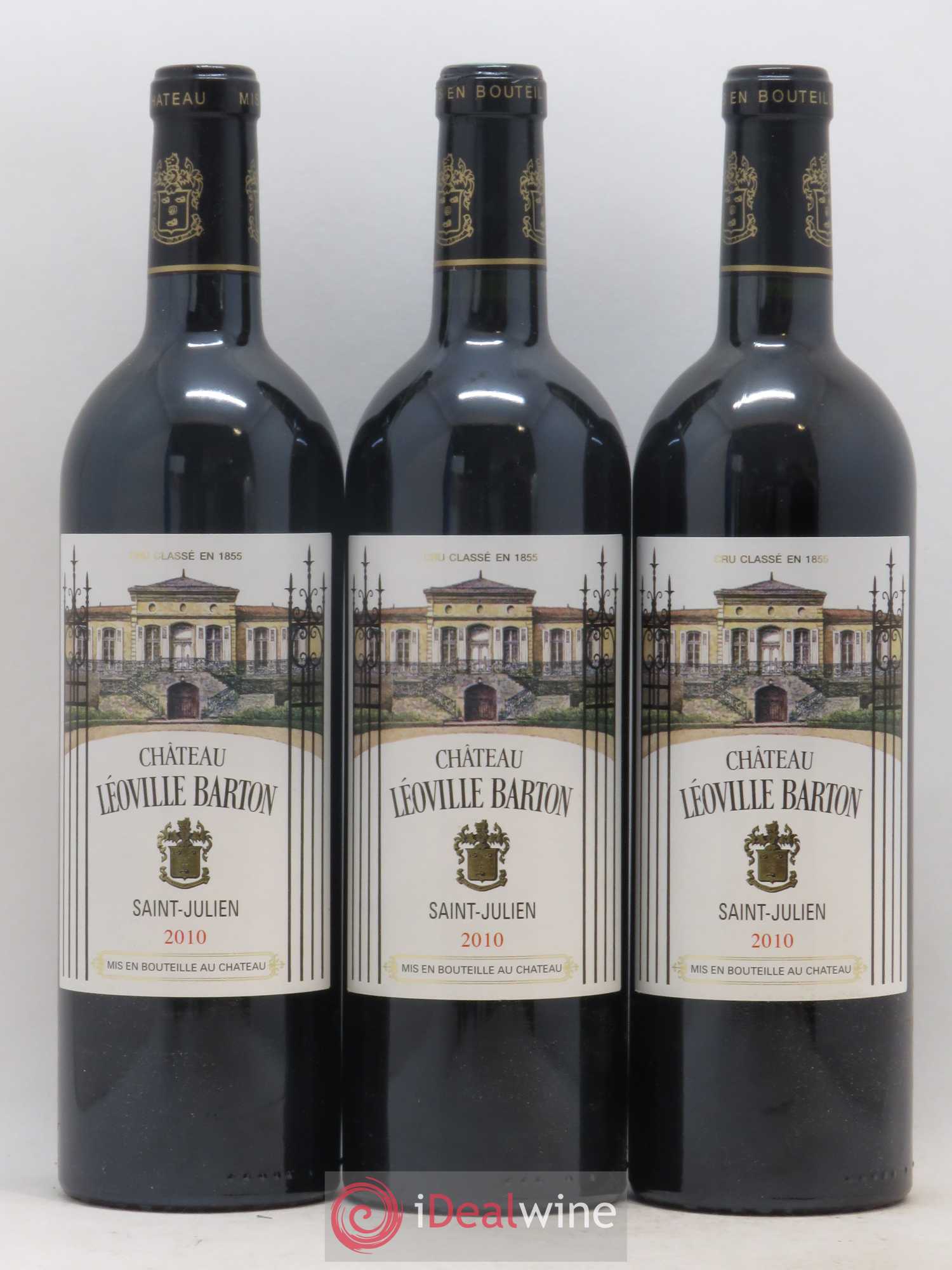 Château Léoville Barton 2ème Grand Cru Classé 2010 - Lot de 12 bouteilles - 2