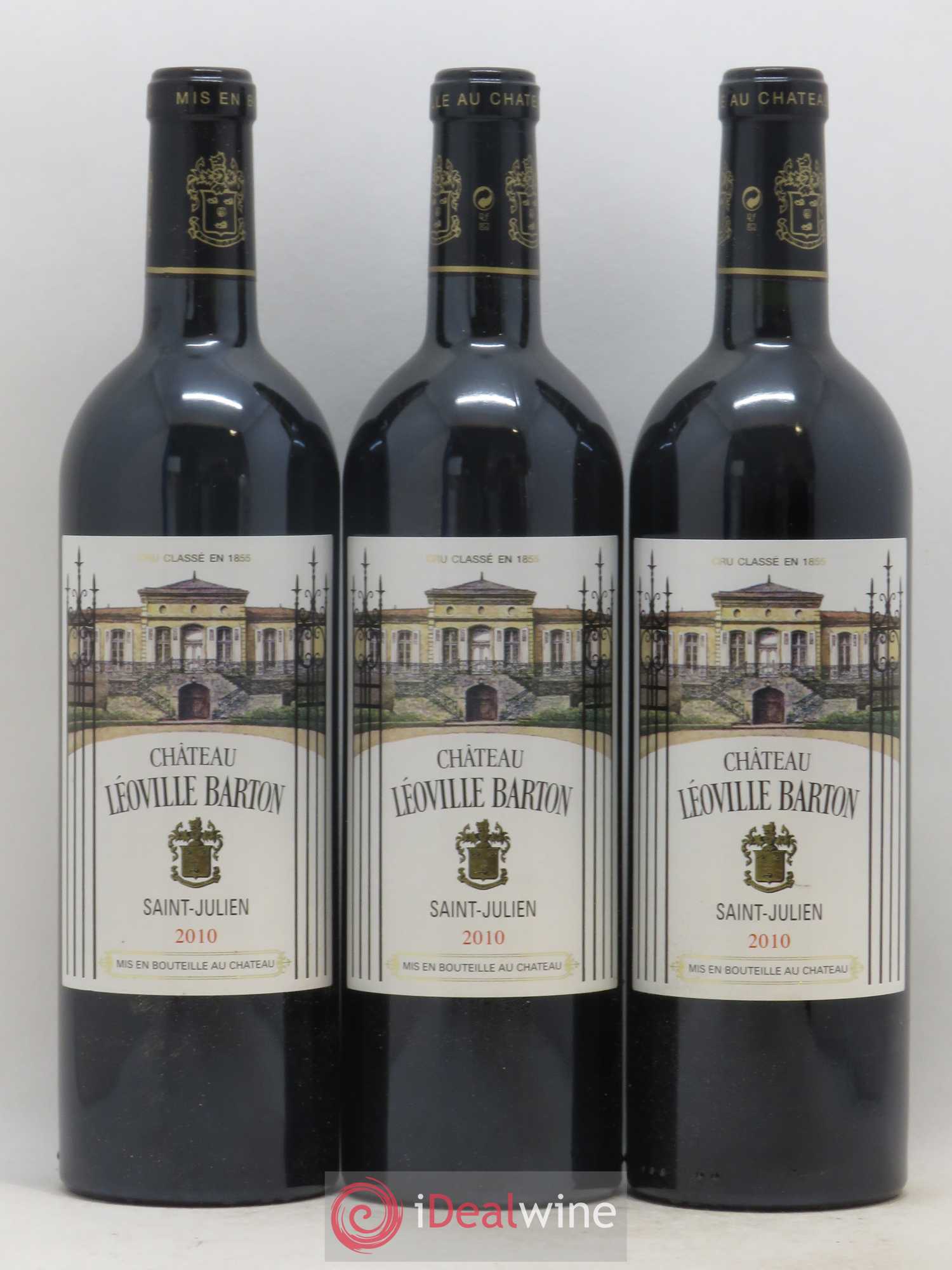 Château Léoville Barton 2ème Grand Cru Classé 2010 - Lot de 12 bouteilles - 4