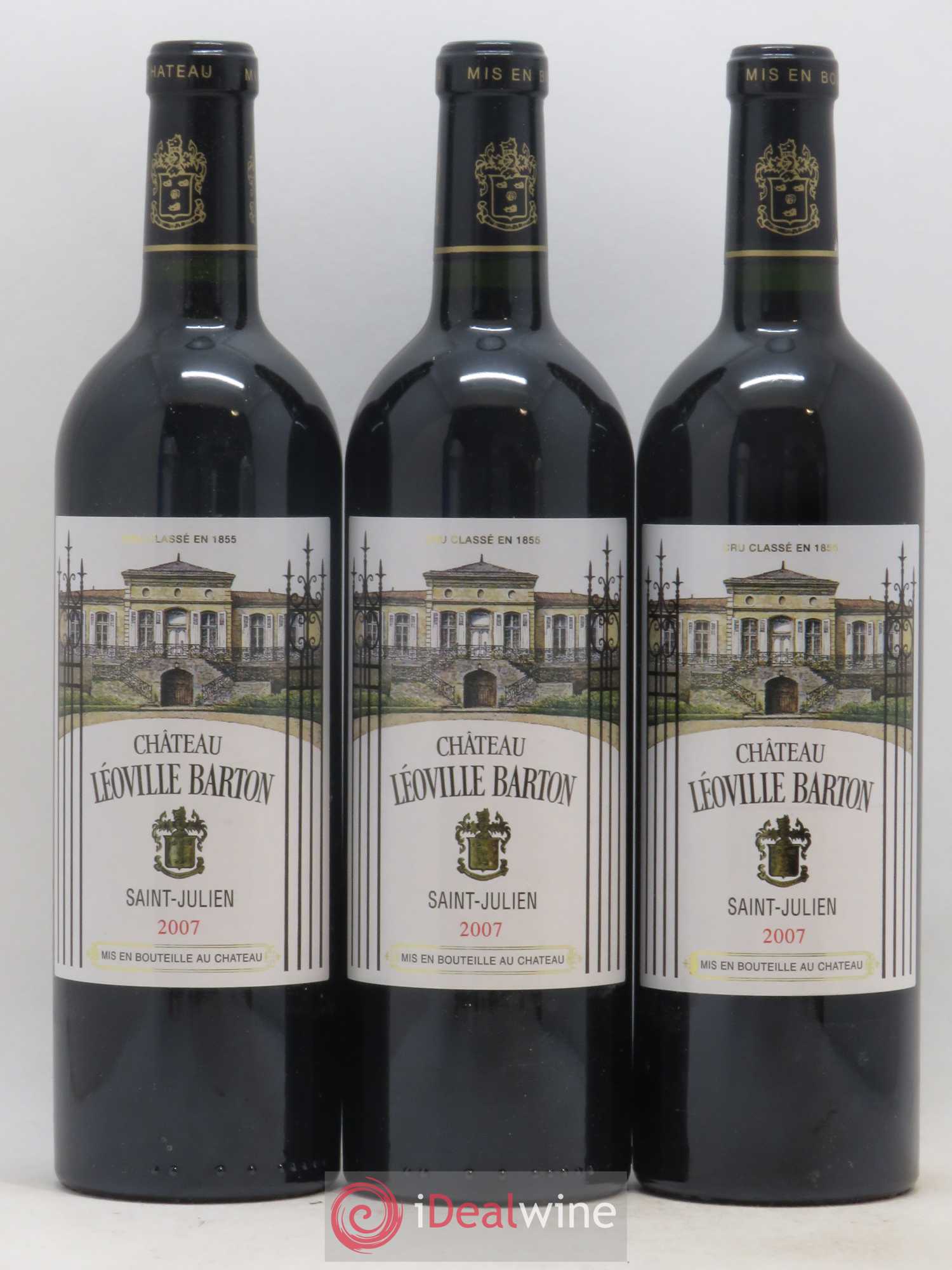 Château Léoville Barton 2ème Grand Cru Classé 2007 - Lot de 12 bouteilles - 2