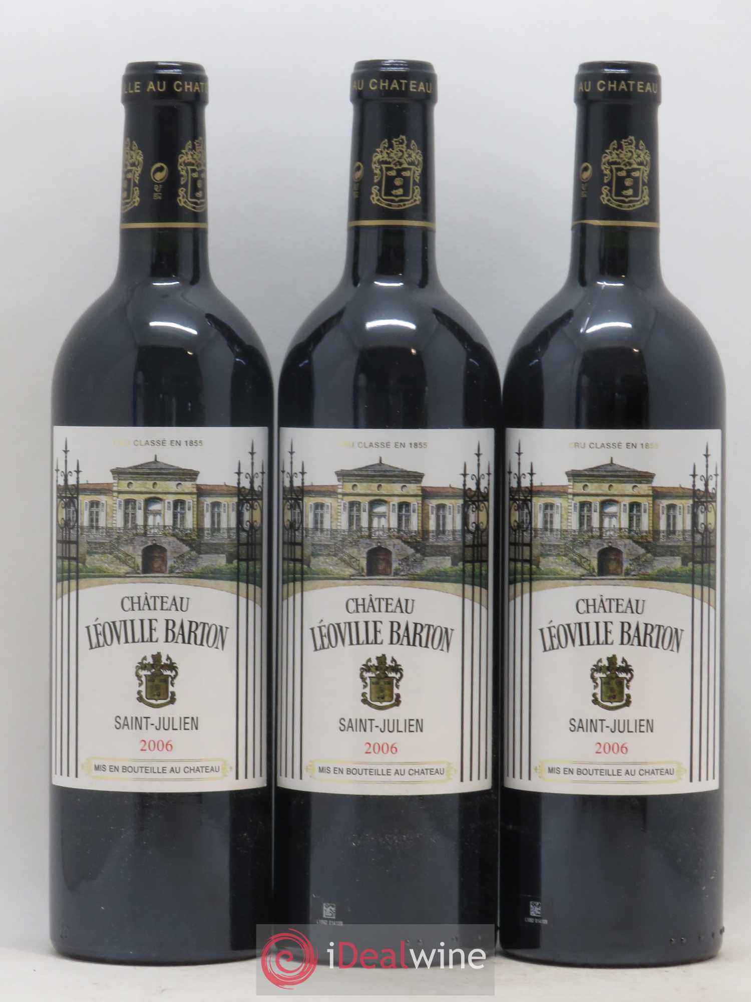Château Léoville Barton 2ème Grand Cru Classé 2006 - Lot de 12 bouteilles - 2