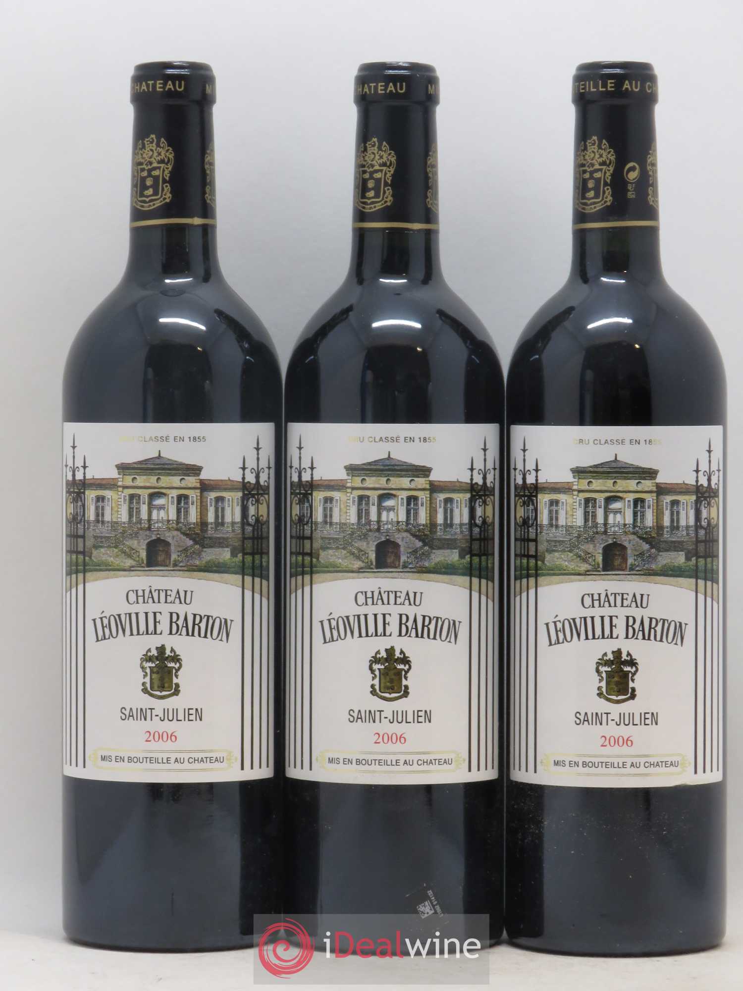 Château Léoville Barton 2ème Grand Cru Classé 2006 - Lot de 12 bouteilles - 3