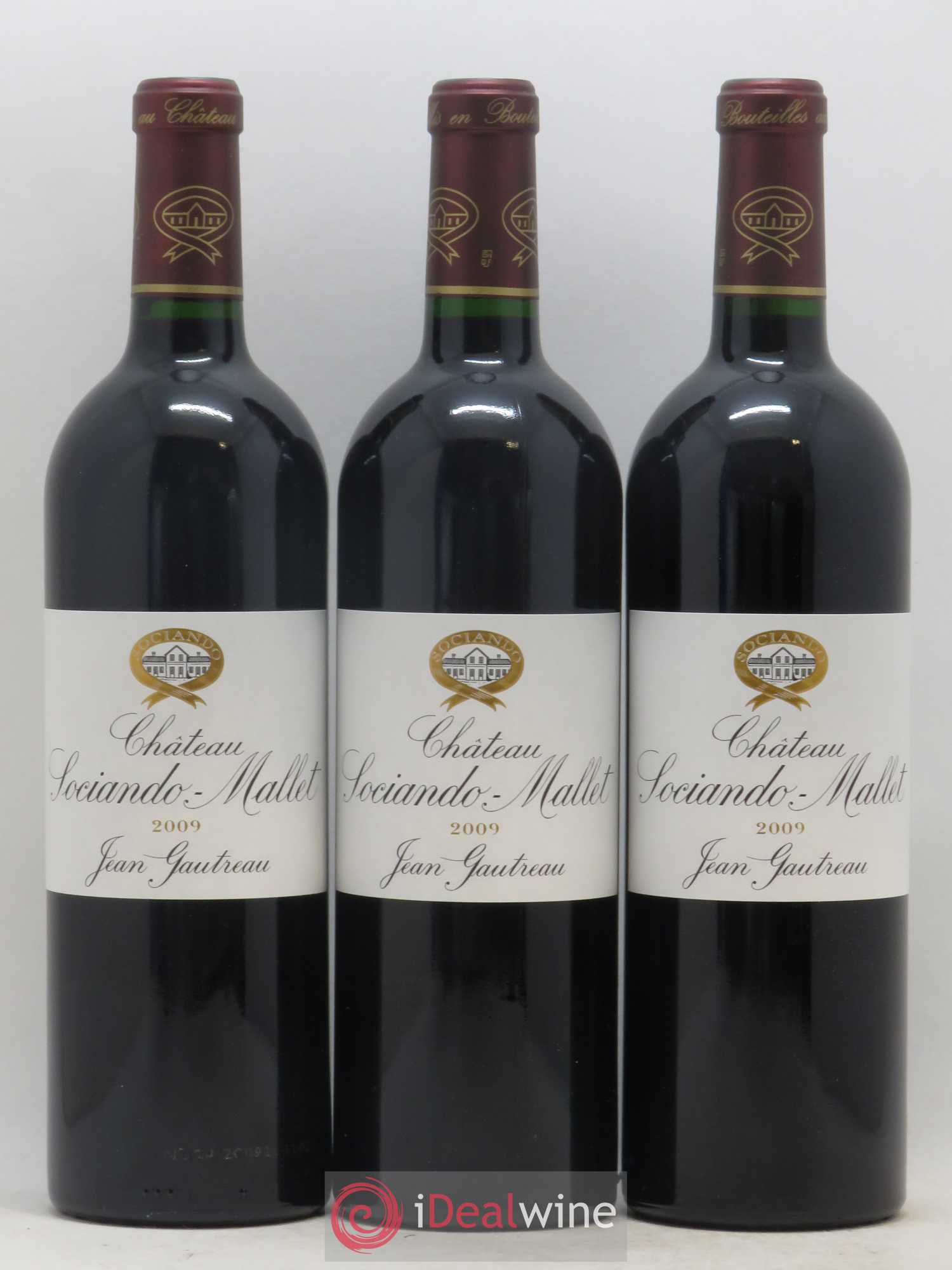 Château Sociando Mallet 2009 - Lot de 12 bouteilles - 1