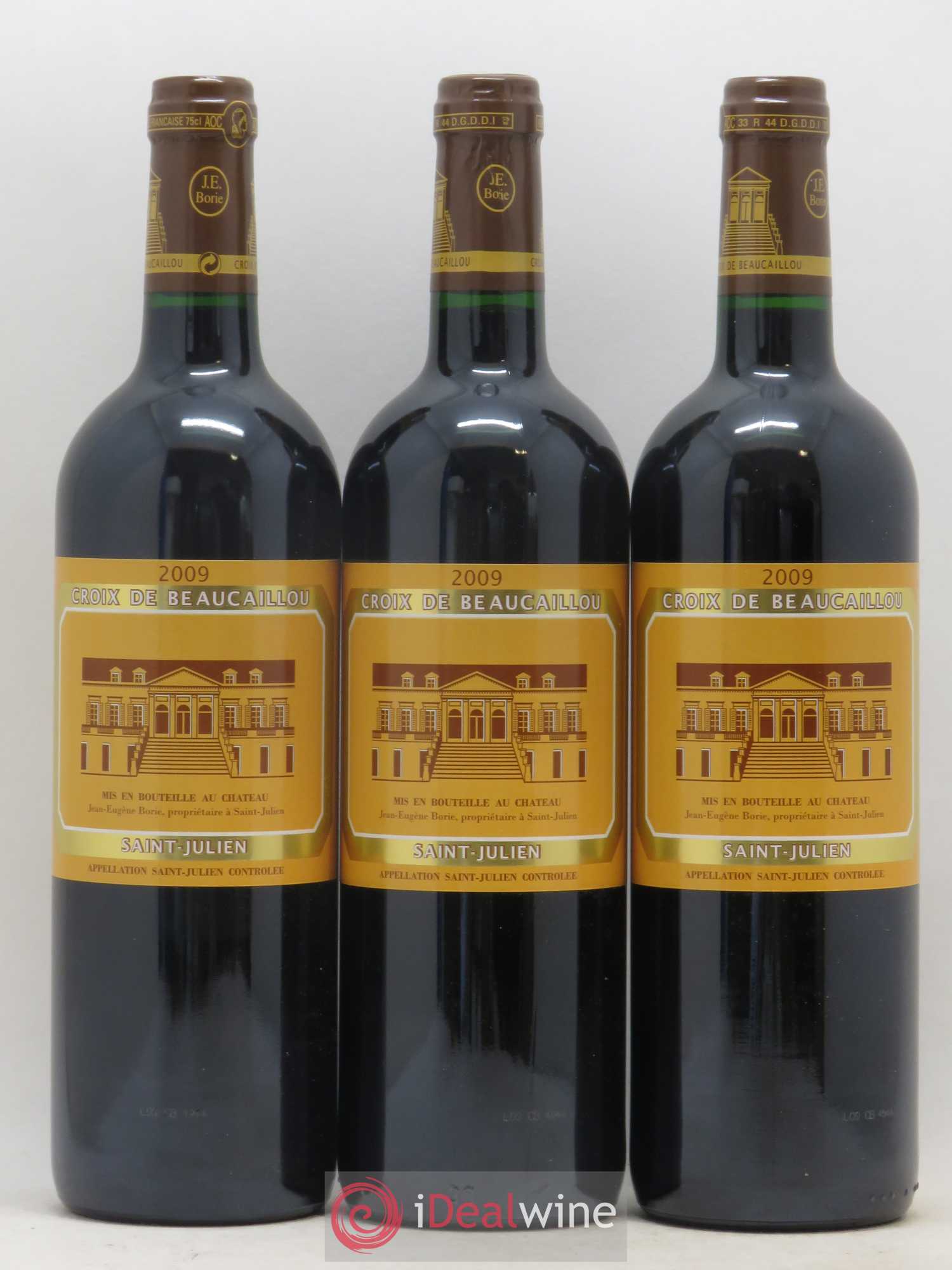 La Croix de Beaucaillou Second Vin 2009 - Lot de 12 bouteilles - 1