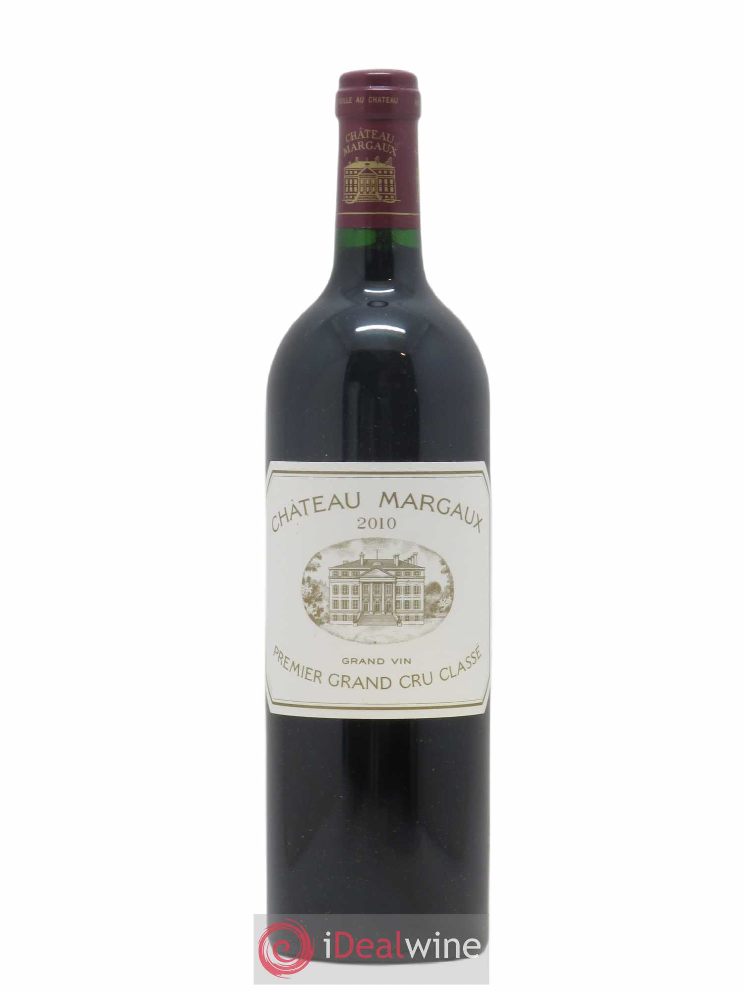 Château Margaux 1er Grand Cru Classé 2010 - Lot de 1 bouteille - 0