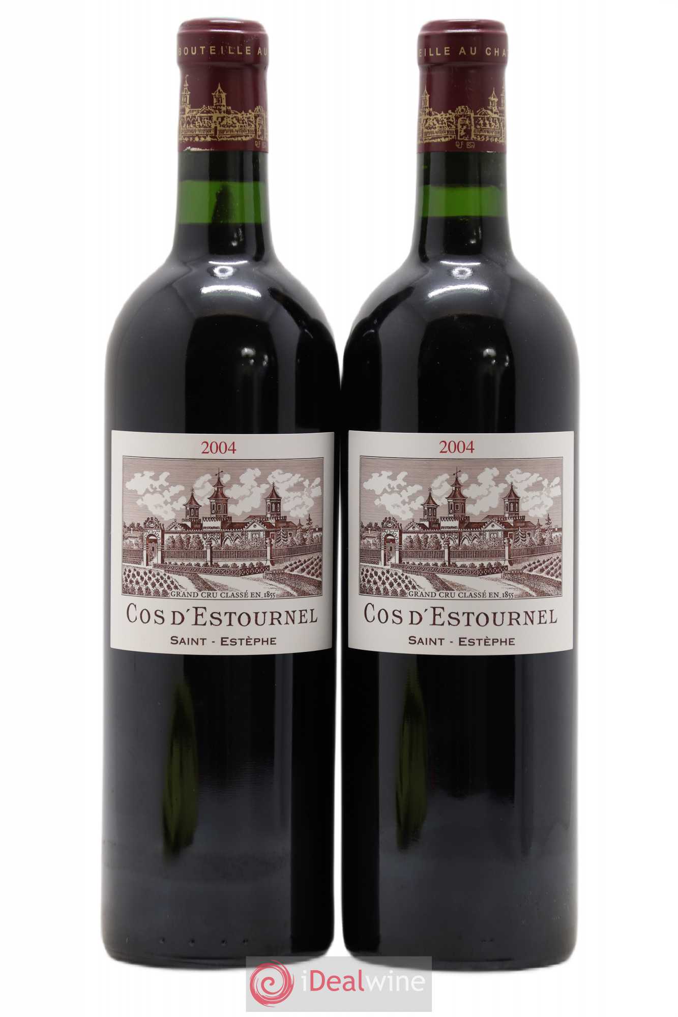 Cos d'Estournel 2ème Grand Cru Classé 2004 - Lot de 2 bouteilles - 0