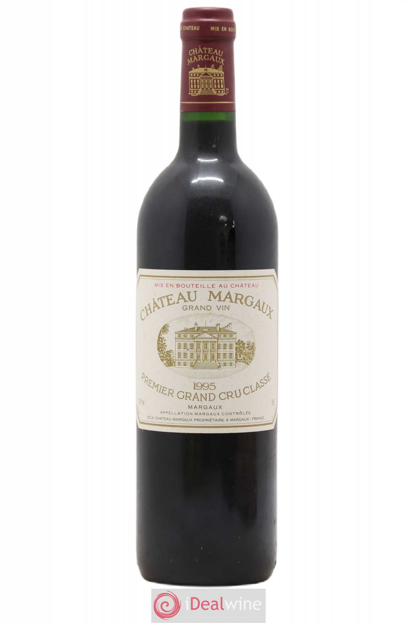 Château Margaux 1er Grand Cru Classé 1995 - Lot de 1 bouteille - 0