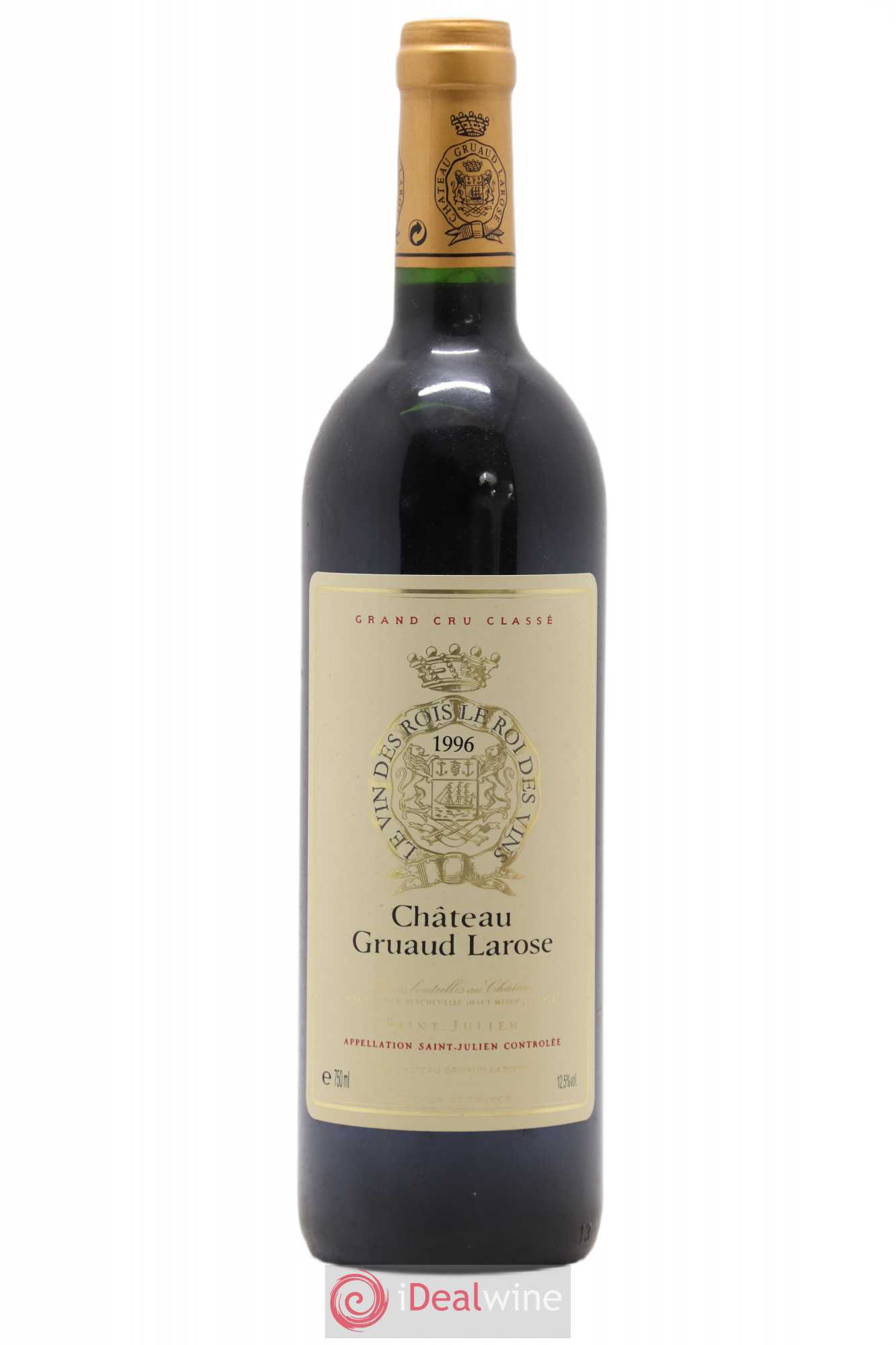 Château Gruaud Larose 2ème Grand Cru Classé 1996 - Lot de 1 bouteille - 0