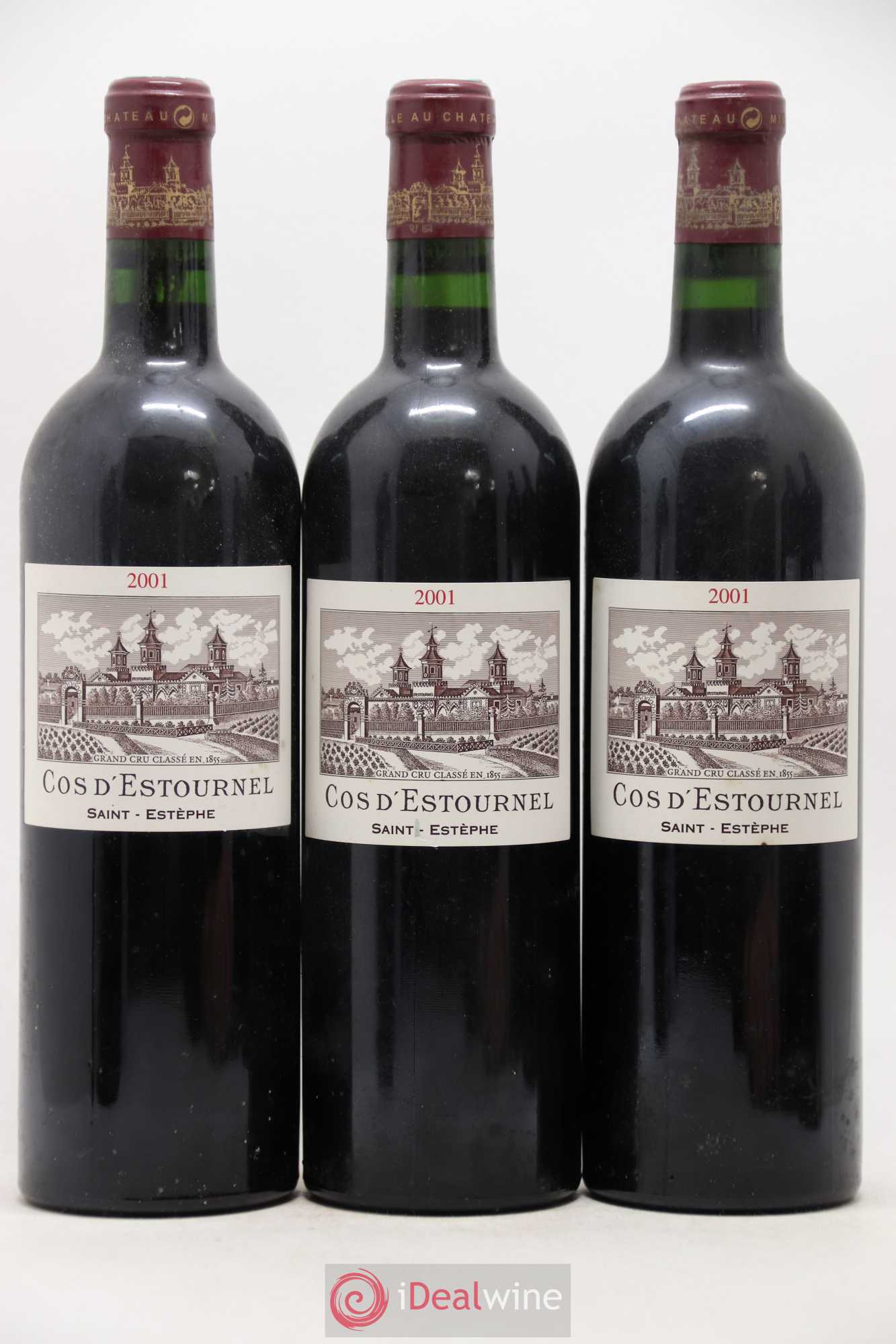 Cos d'Estournel 2ème Grand Cru Classé 2001 - Lot de 6 bouteilles - 1