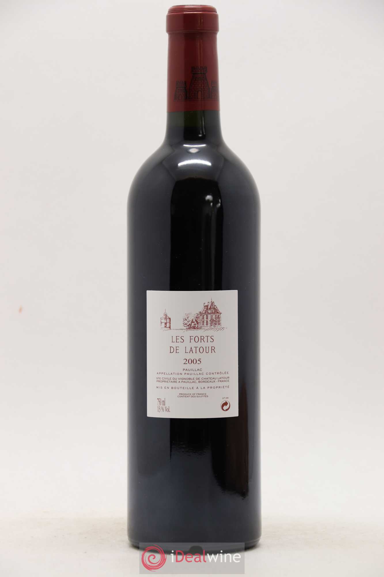 Les Forts de Latour Second Vin 2005 - Lot de 1 bouteille - 1