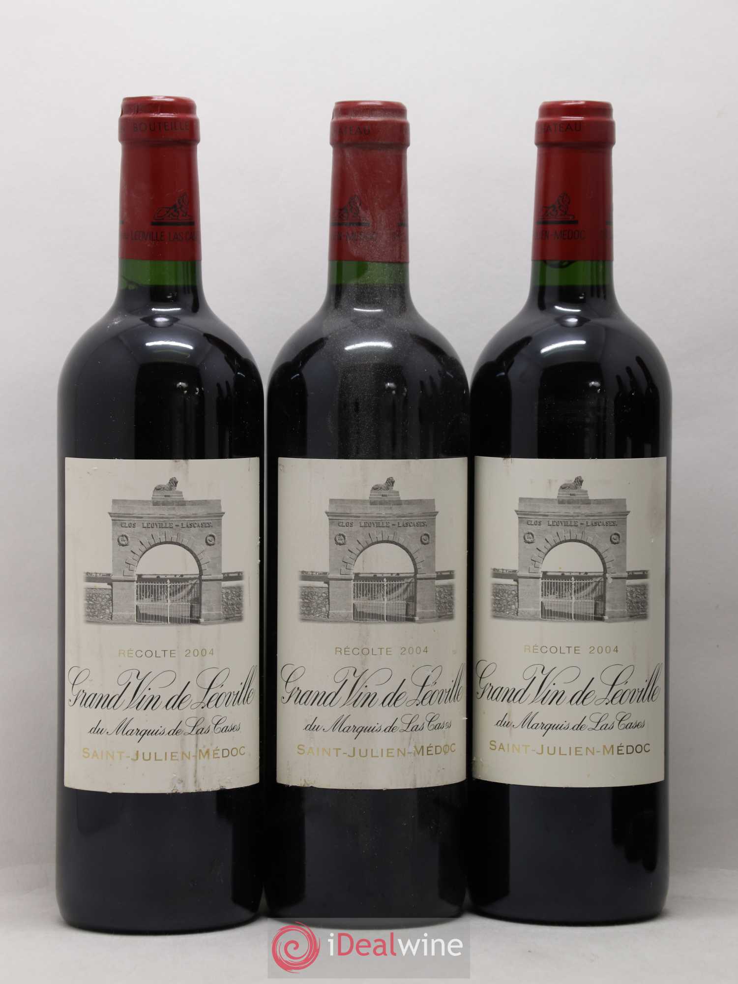 Château Léoville Las Cases 2ème Grand Cru Classé 2004 - Lot de 6 bouteilles - 2