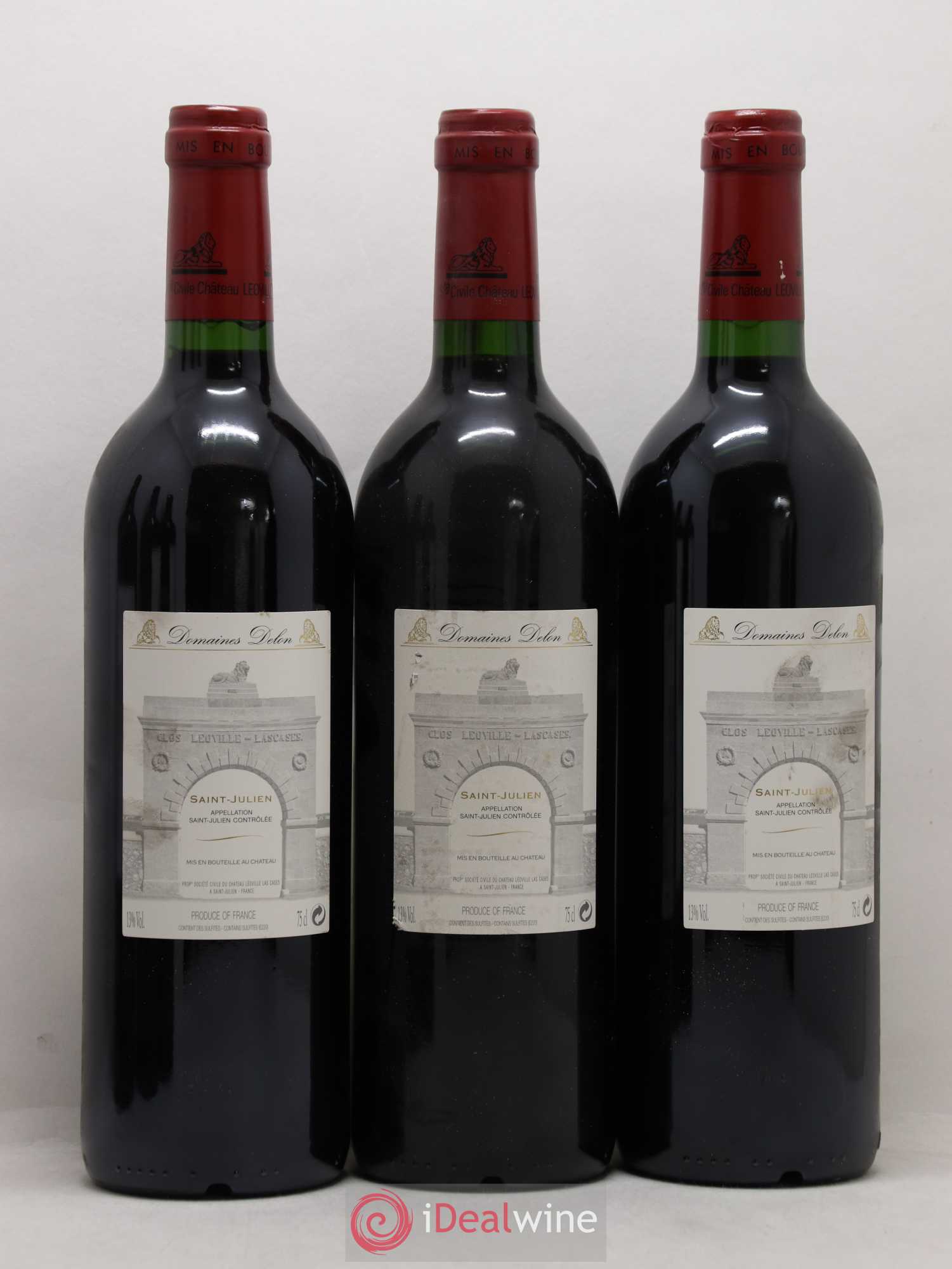 Château Léoville Las Cases 2ème Grand Cru Classé 2003 - Lot de 6 bouteilles - 2