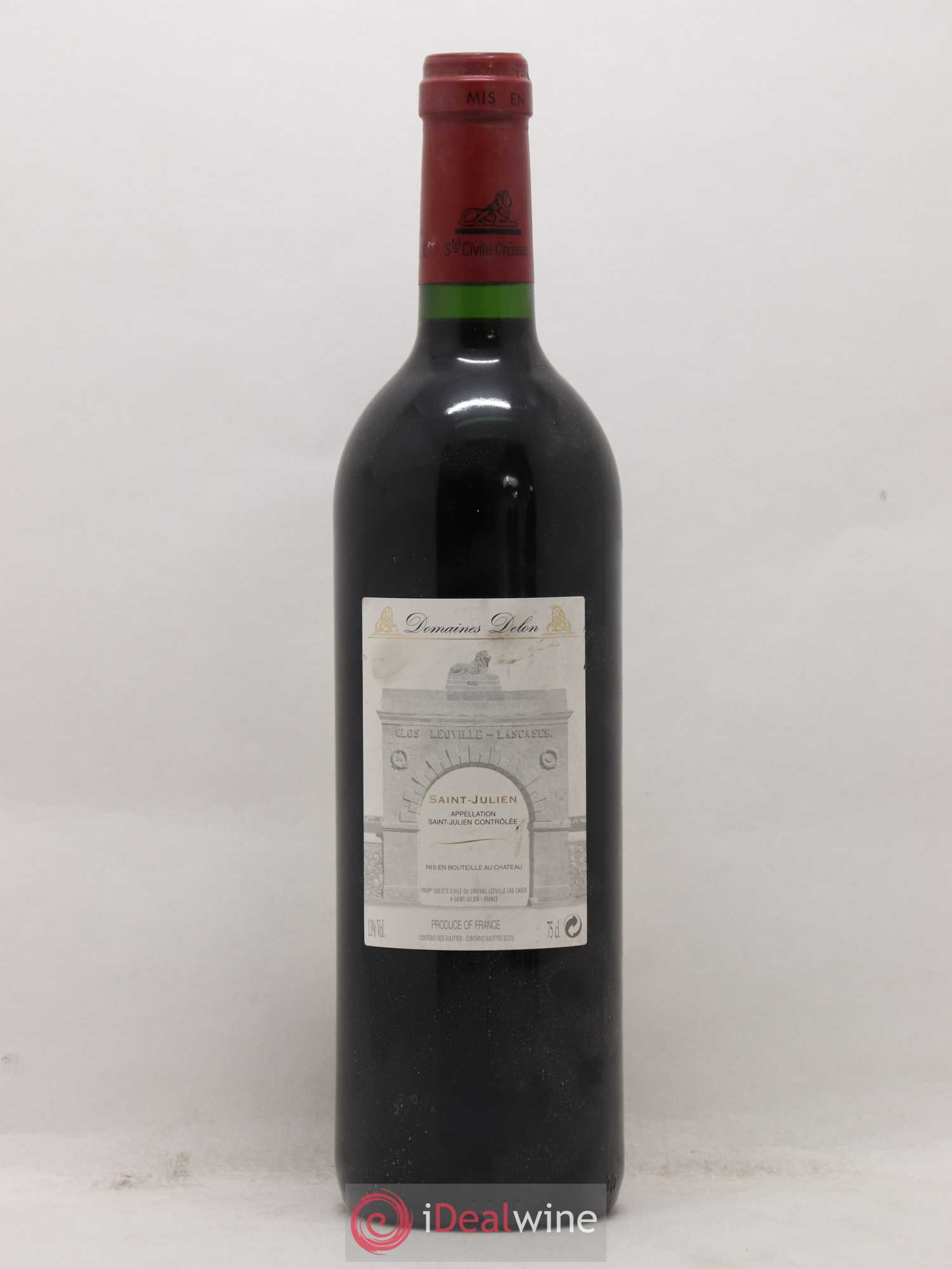Château Léoville Las Cases 2ème Grand Cru Classé 2003 - Lot de 1 bouteille - 1