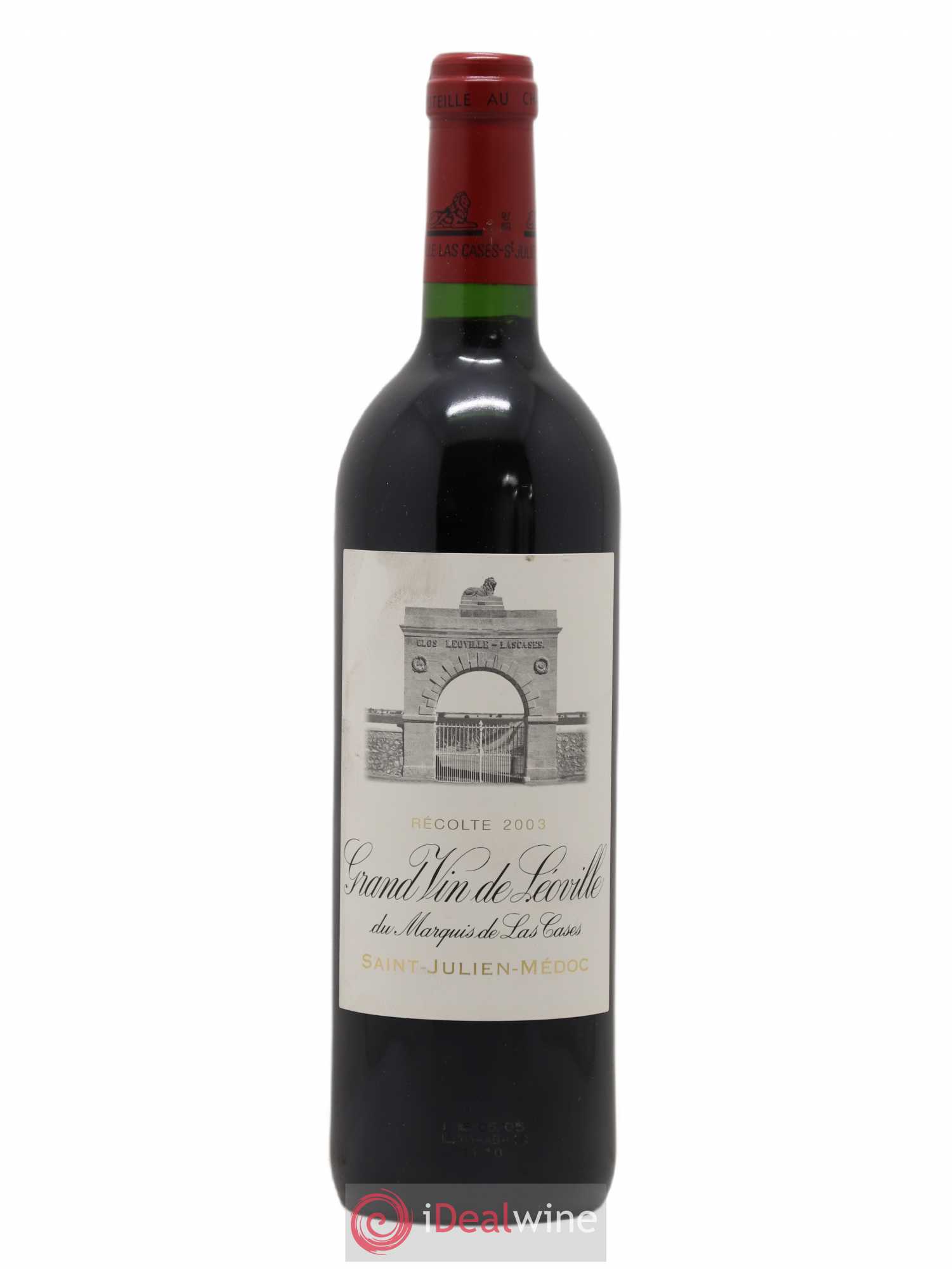 Château Léoville Las Cases 2ème Grand Cru Classé 2003 - Lot de 1 bouteille - 0