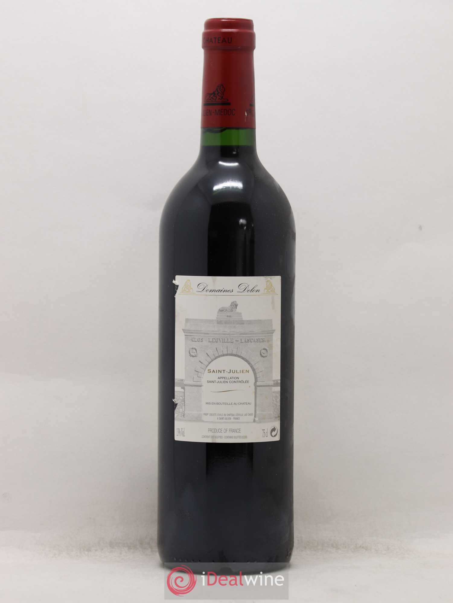Château Léoville Las Cases 2ème Grand Cru Classé 2003 - Lot de 1 bouteille - 1