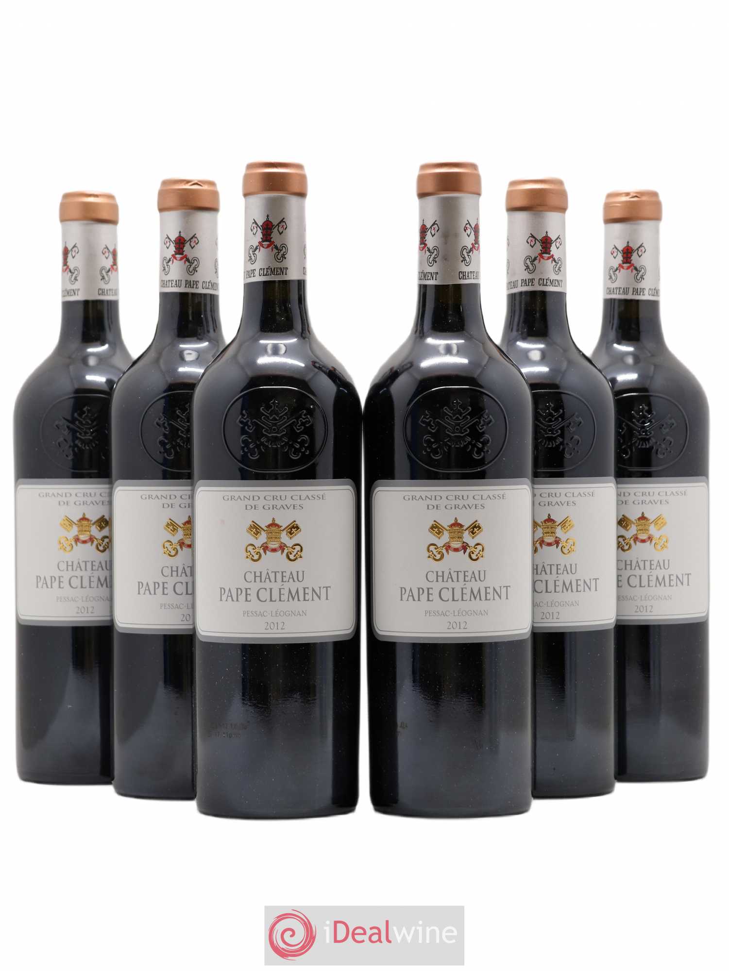 Château Pape Clément Cru Classé de Graves 2012 - Lot de 6 bouteilles - 0