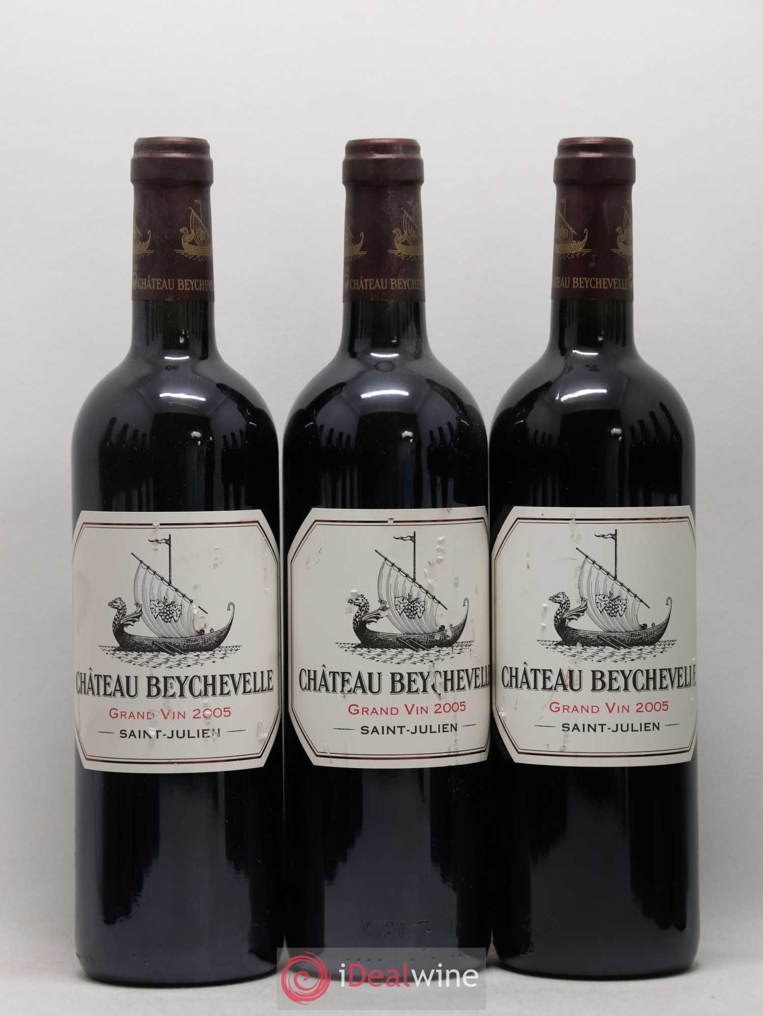 Château Beychevelle 4ème Grand Cru Classé 2005 - Lot de 12 bouteilles - 1