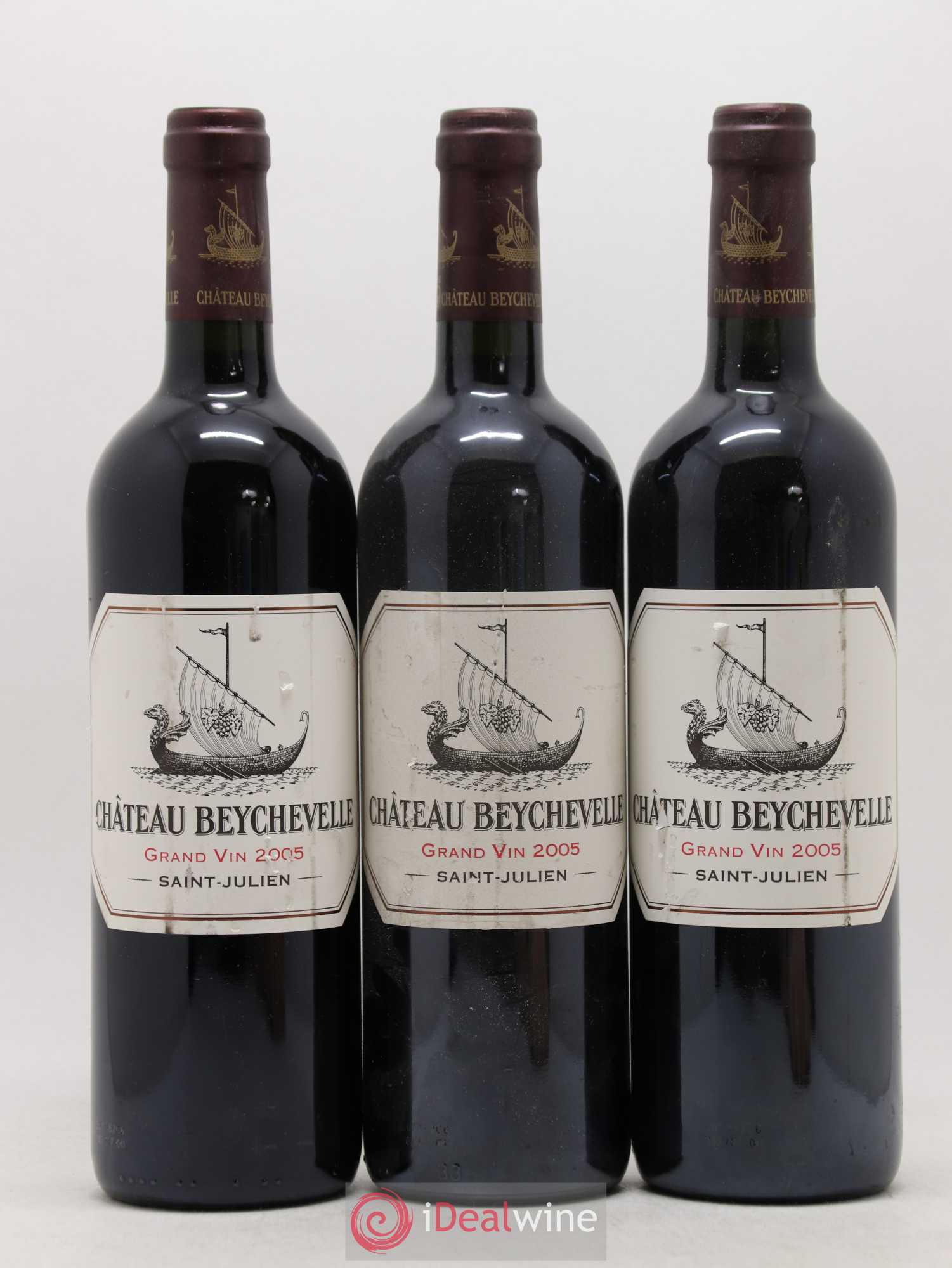 Château Beychevelle 4ème Grand Cru Classé 2005 - Lot de 12 bouteilles - 4