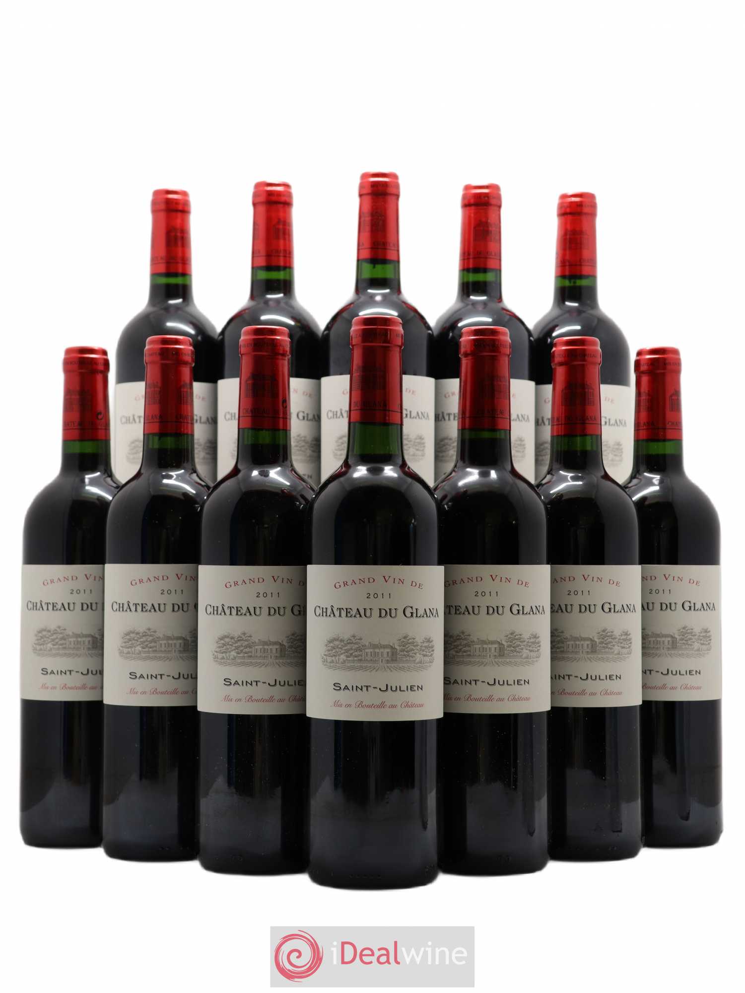 Château du Glana 2011 - Lot de 12 bouteilles - 0