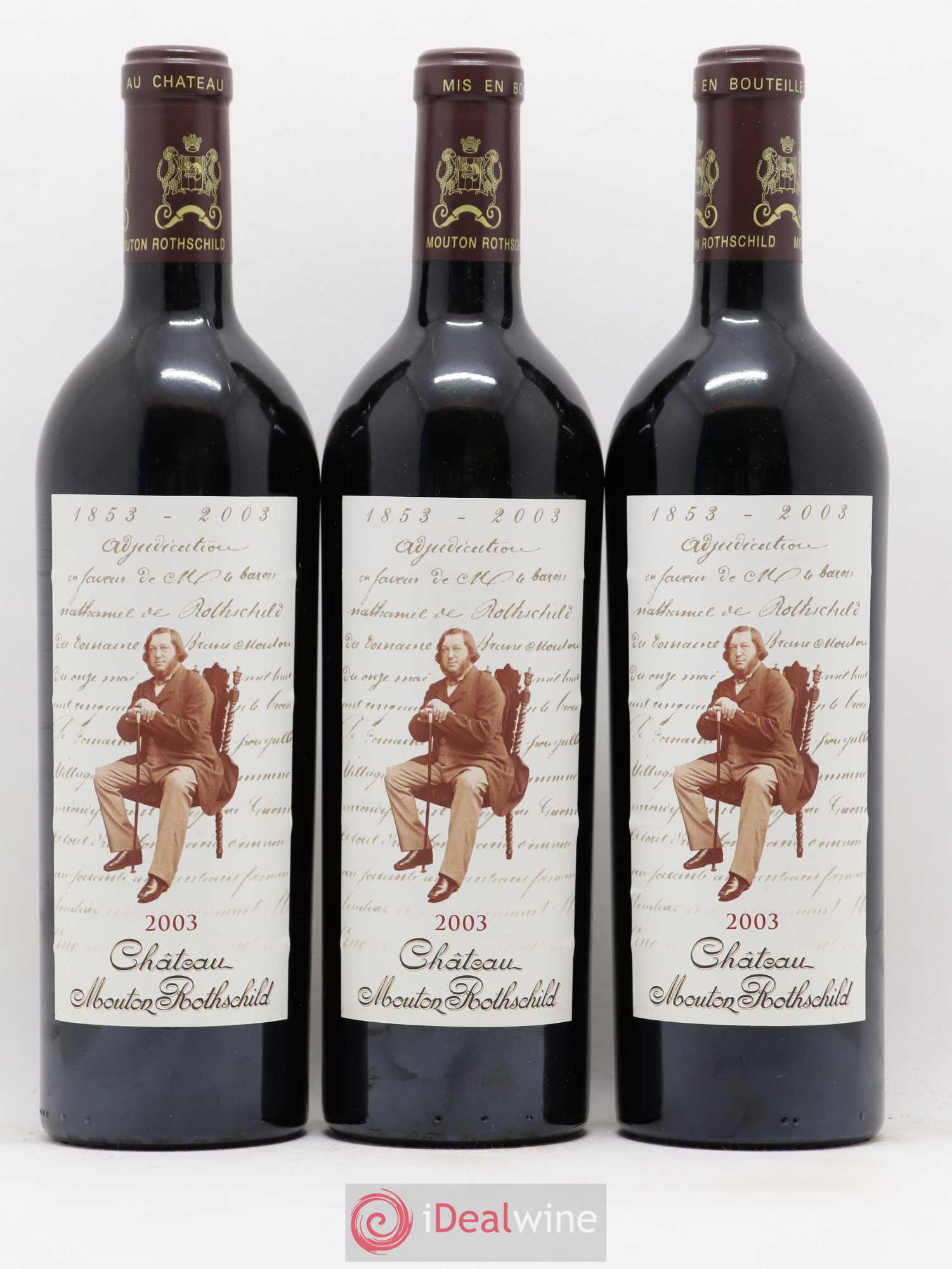 Château Mouton Rothschild 1er Grand Cru Classé 2003 - Lot de 12 bouteilles - 5