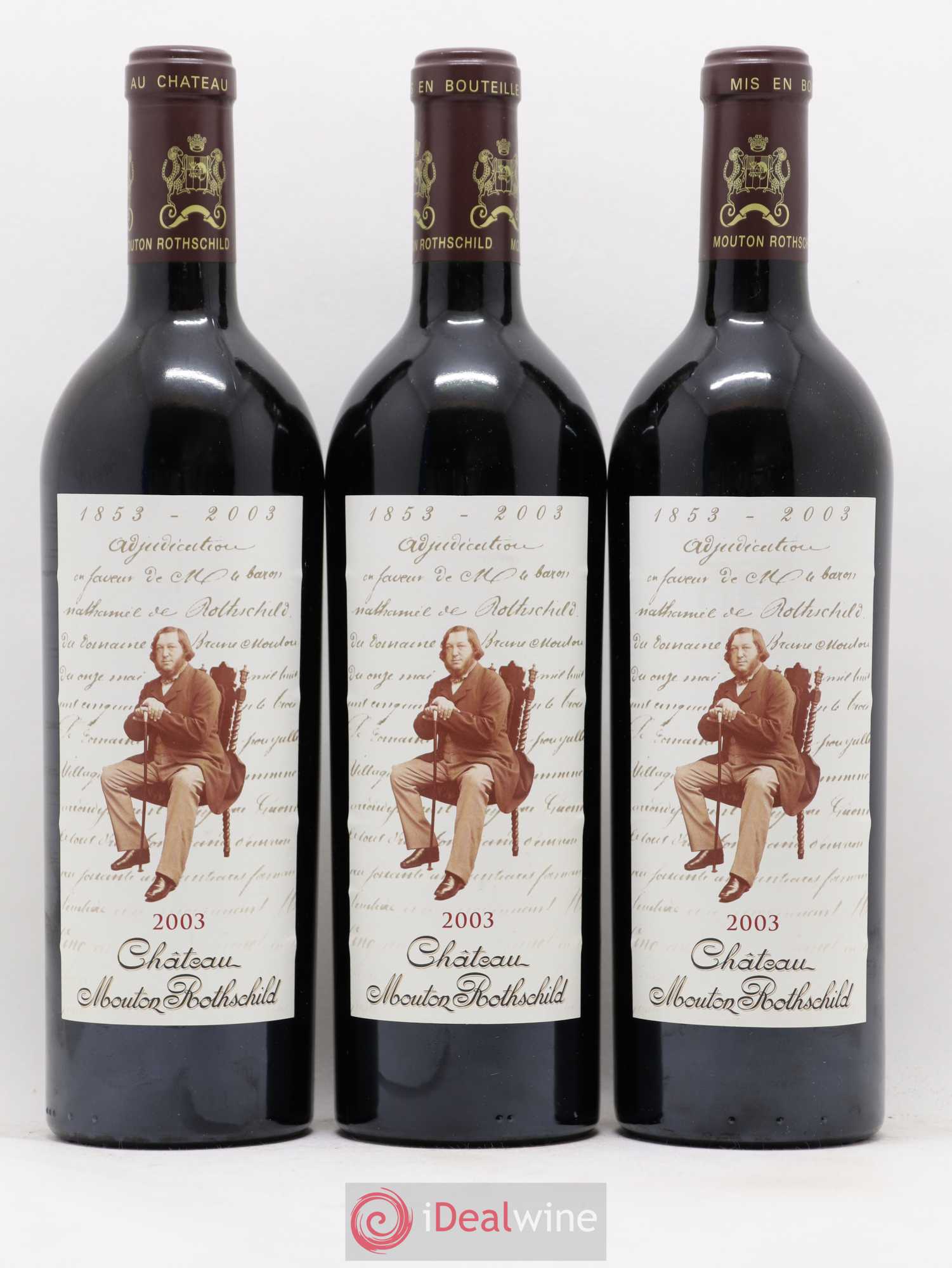Château Mouton Rothschild 1er Grand Cru Classé 2003 - Lot de 12 bouteilles - 7