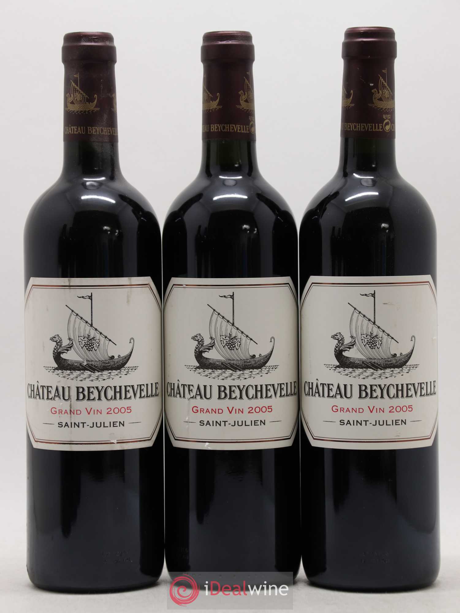 Château Beychevelle 4ème Grand Cru Classé 2005 - Lot de 6 bouteilles - 1