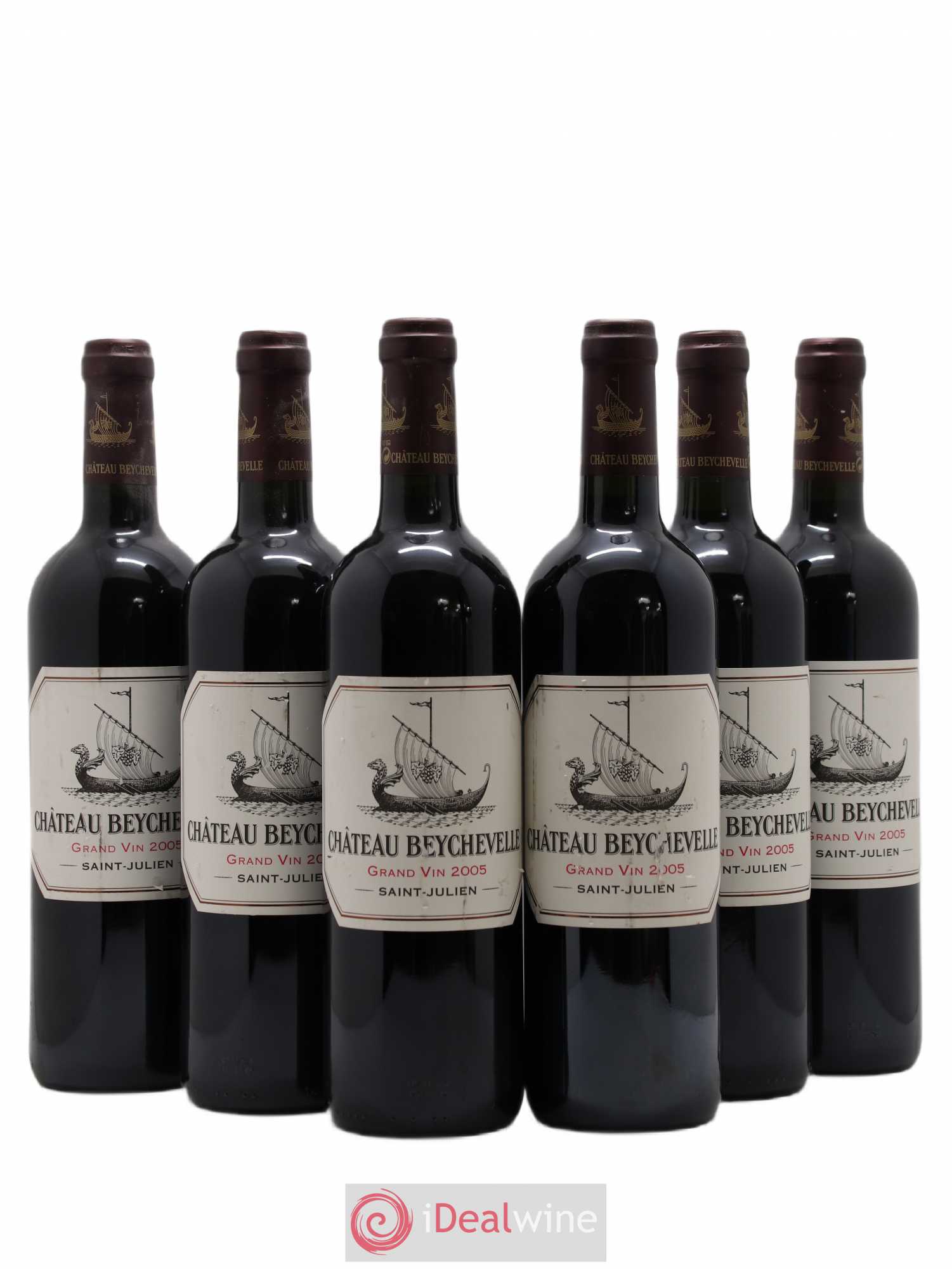 Château Beychevelle 4ème Grand Cru Classé 2005 - Lot de 6 bouteilles - 0