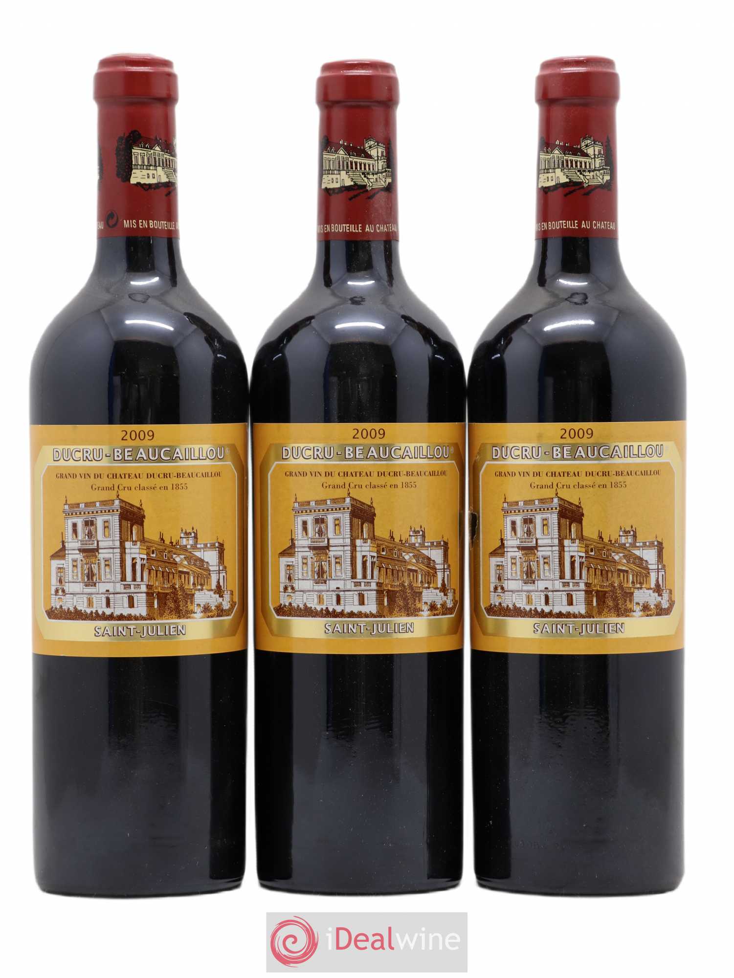 Château Ducru Beaucaillou 2ème Grand Cru Classé 2009 - Lot de 3 bouteilles - 0