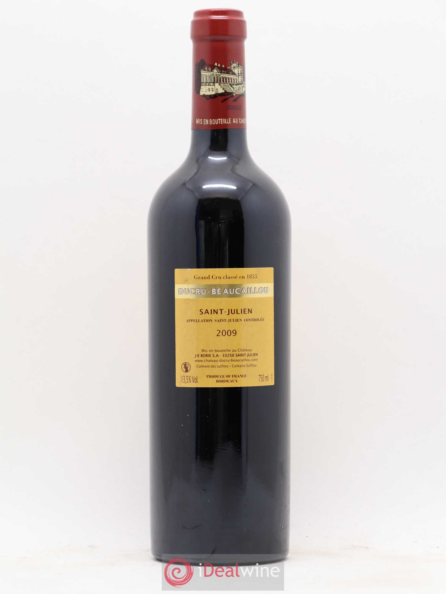 Château Ducru Beaucaillou 2ème Grand Cru Classé 2009 - Lot de 1 bouteille - 1