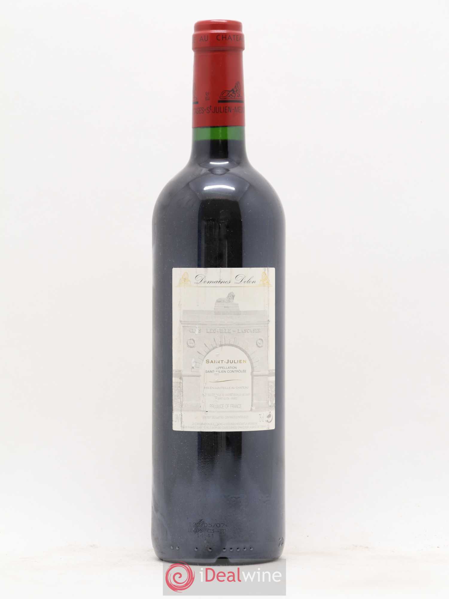 Château Léoville Las Cases 2ème Grand Cru Classé 2005 - Lot de 1 bouteille - 1