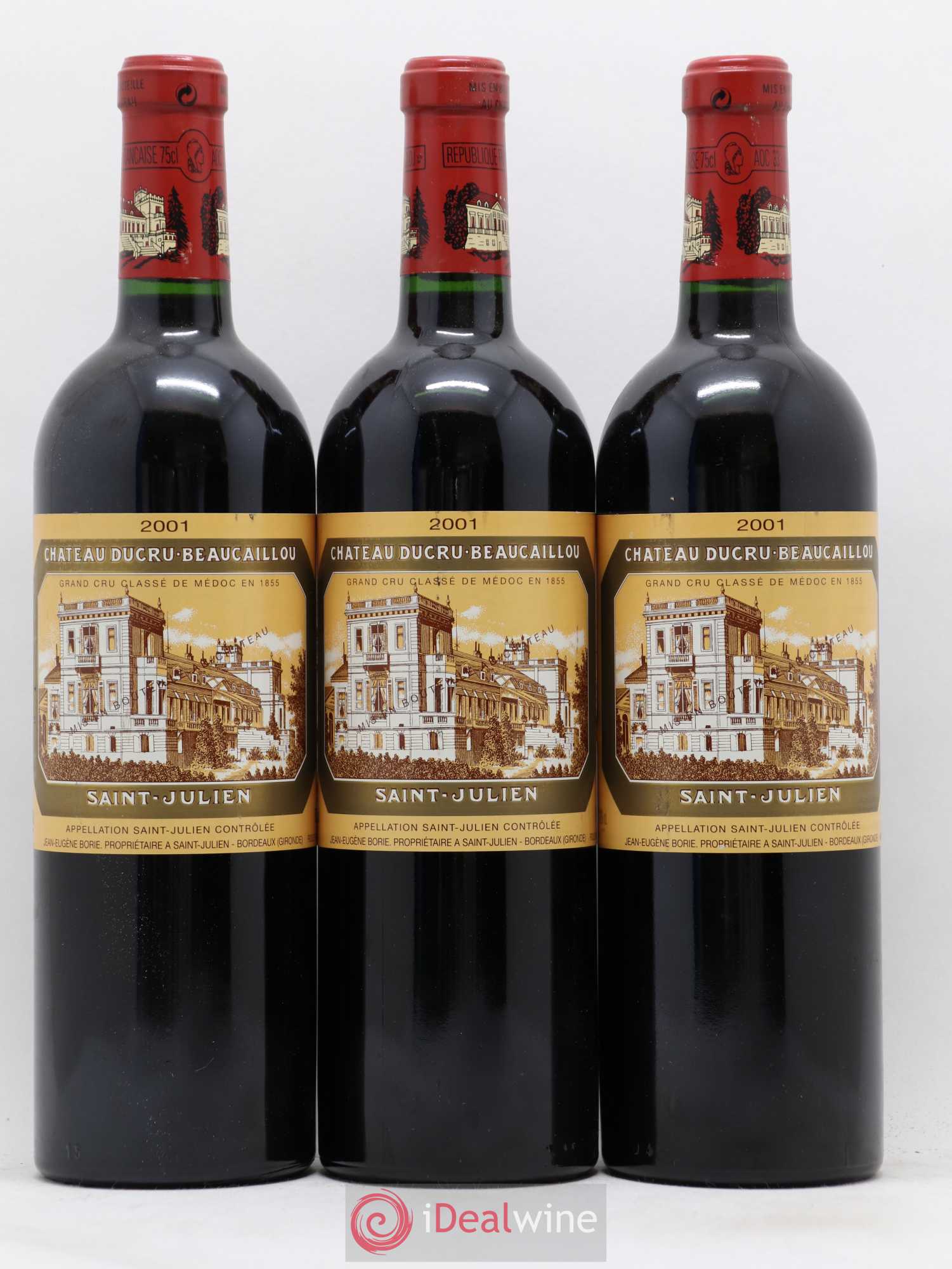 Château Ducru Beaucaillou 2ème Grand Cru Classé 2001 - Lot de 6 bouteilles - 1