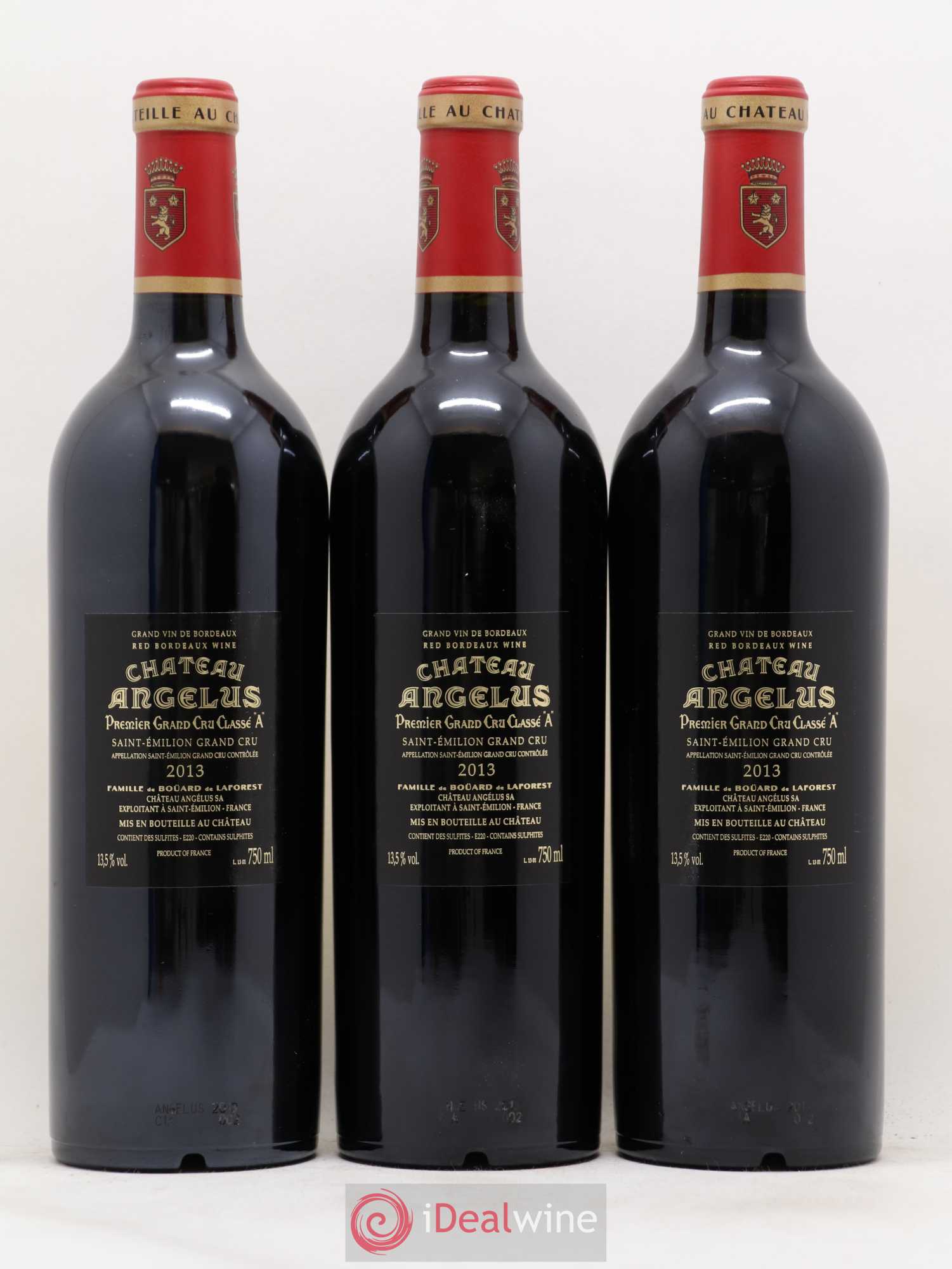 Château Angélus 1er Grand Cru Classé A 2013 - Lot de 6 bouteilles - 2