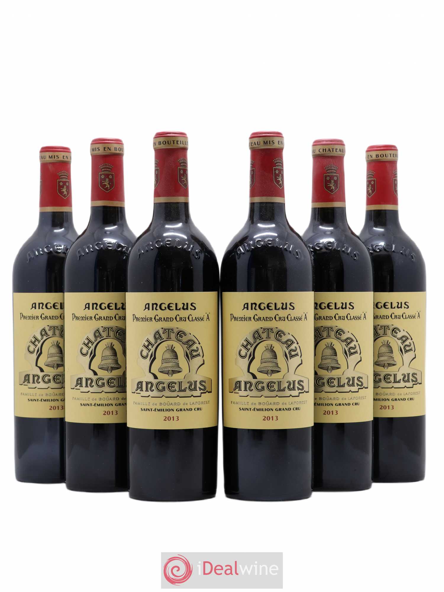 Château Angélus 1er Grand Cru Classé A 2013 - Lot de 6 bouteilles - 0
