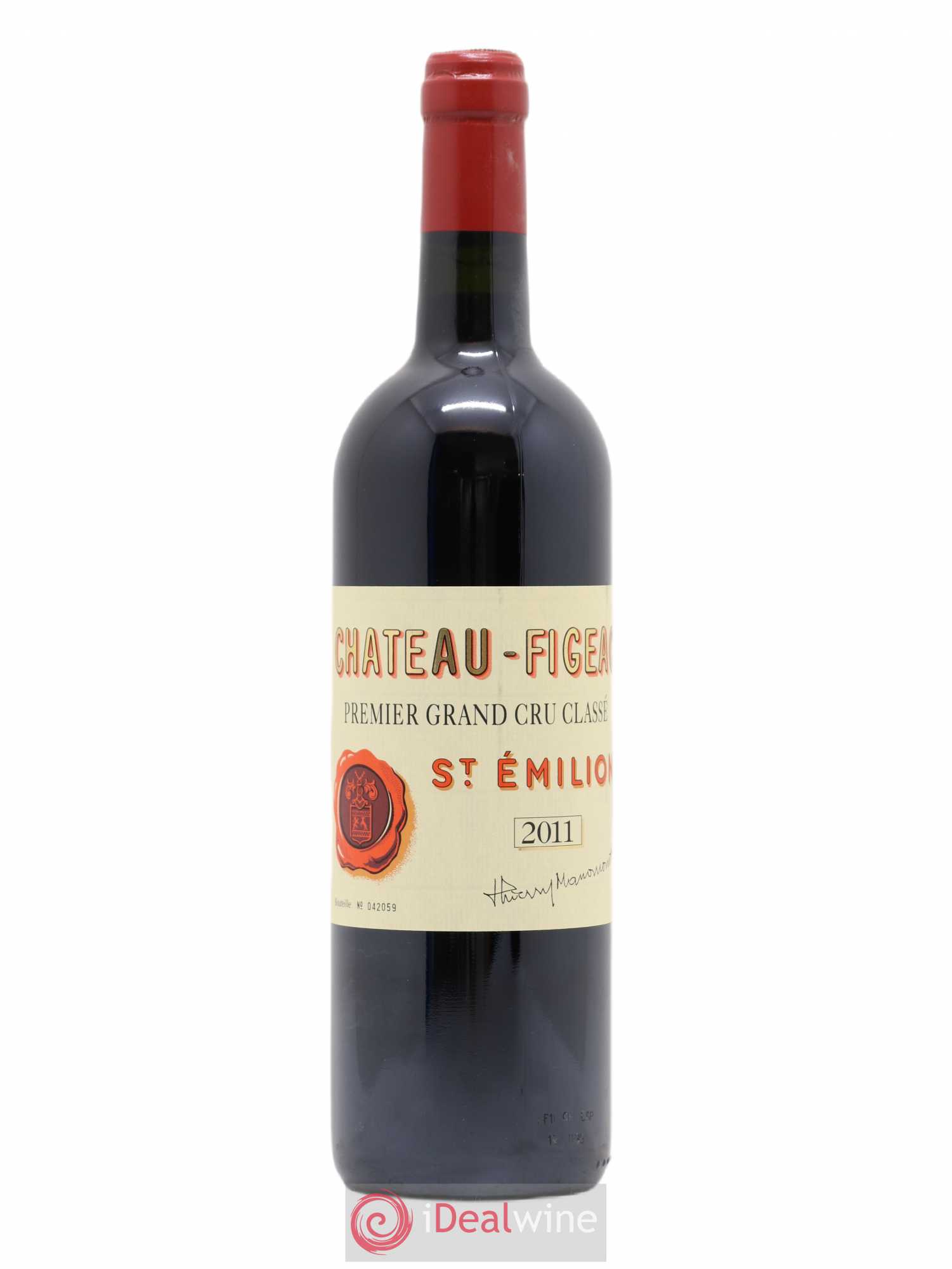 Château Figeac 1er Grand Cru Classé A 2011 - Lot de 1 bouteille - 0