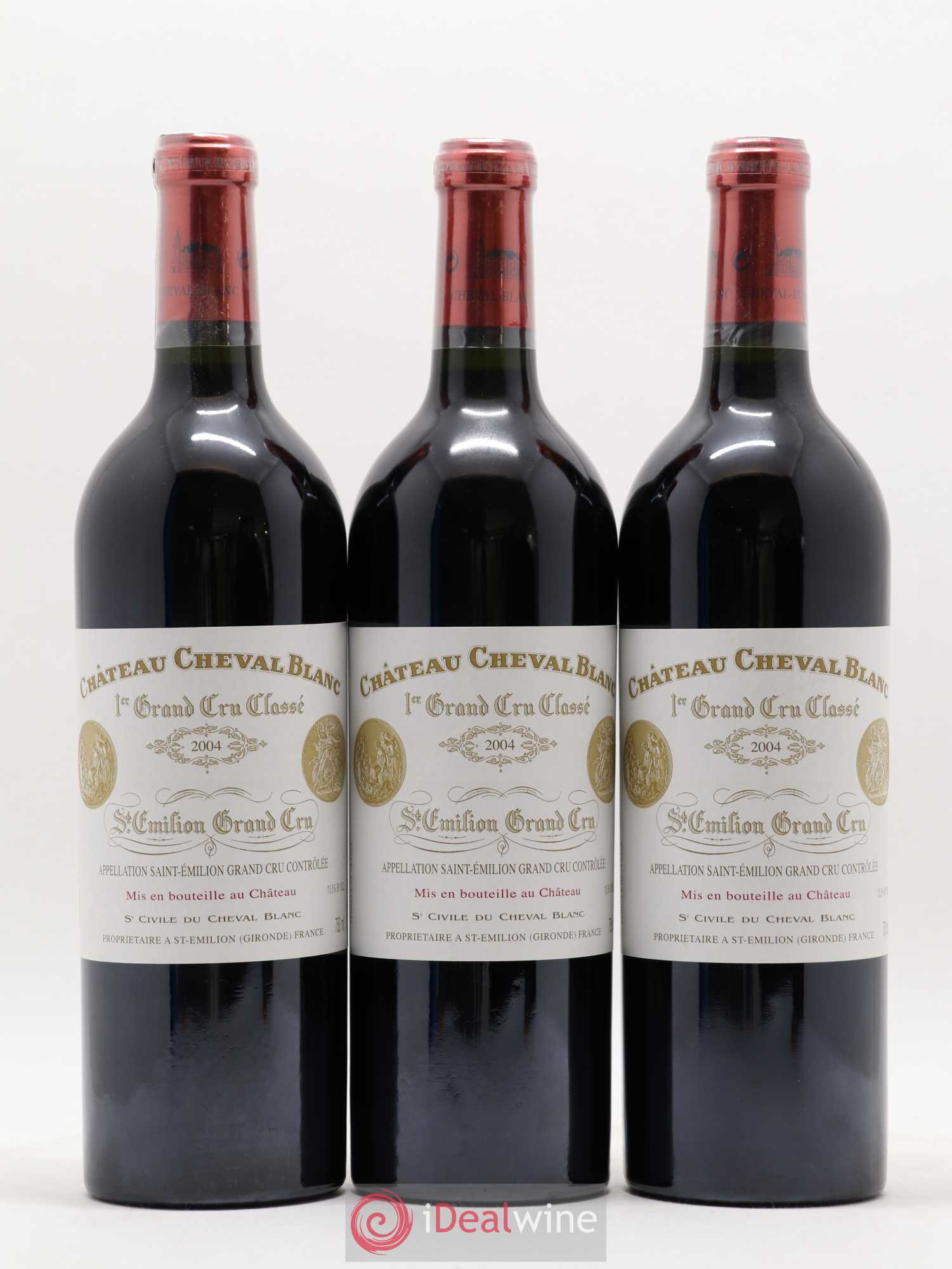 Château Cheval Blanc 1er Grand Cru Classé A 2004 - Lot de 6 bouteilles - 2