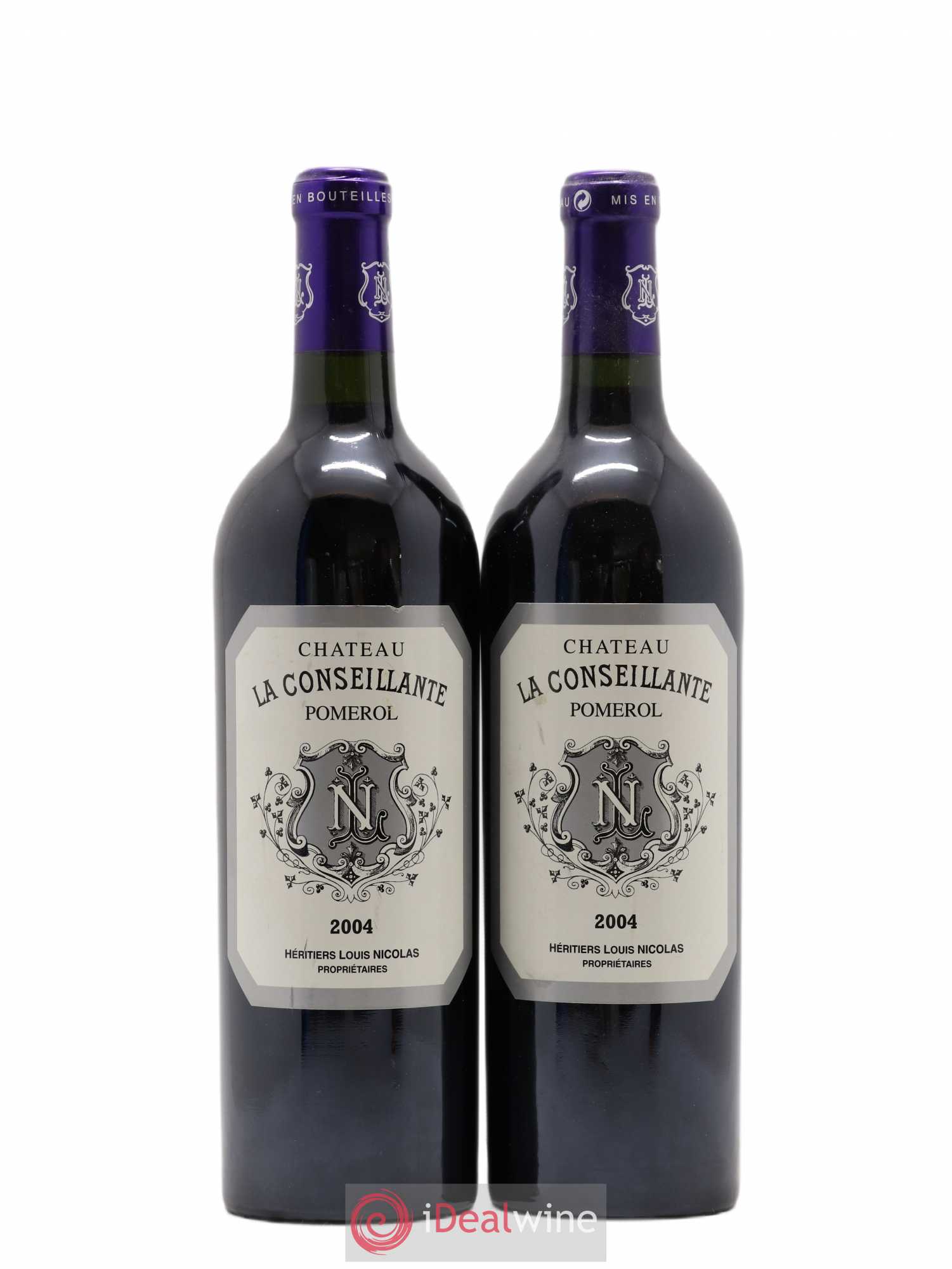 Château la Conseillante 2004 - Lot de 2 bouteilles - 0