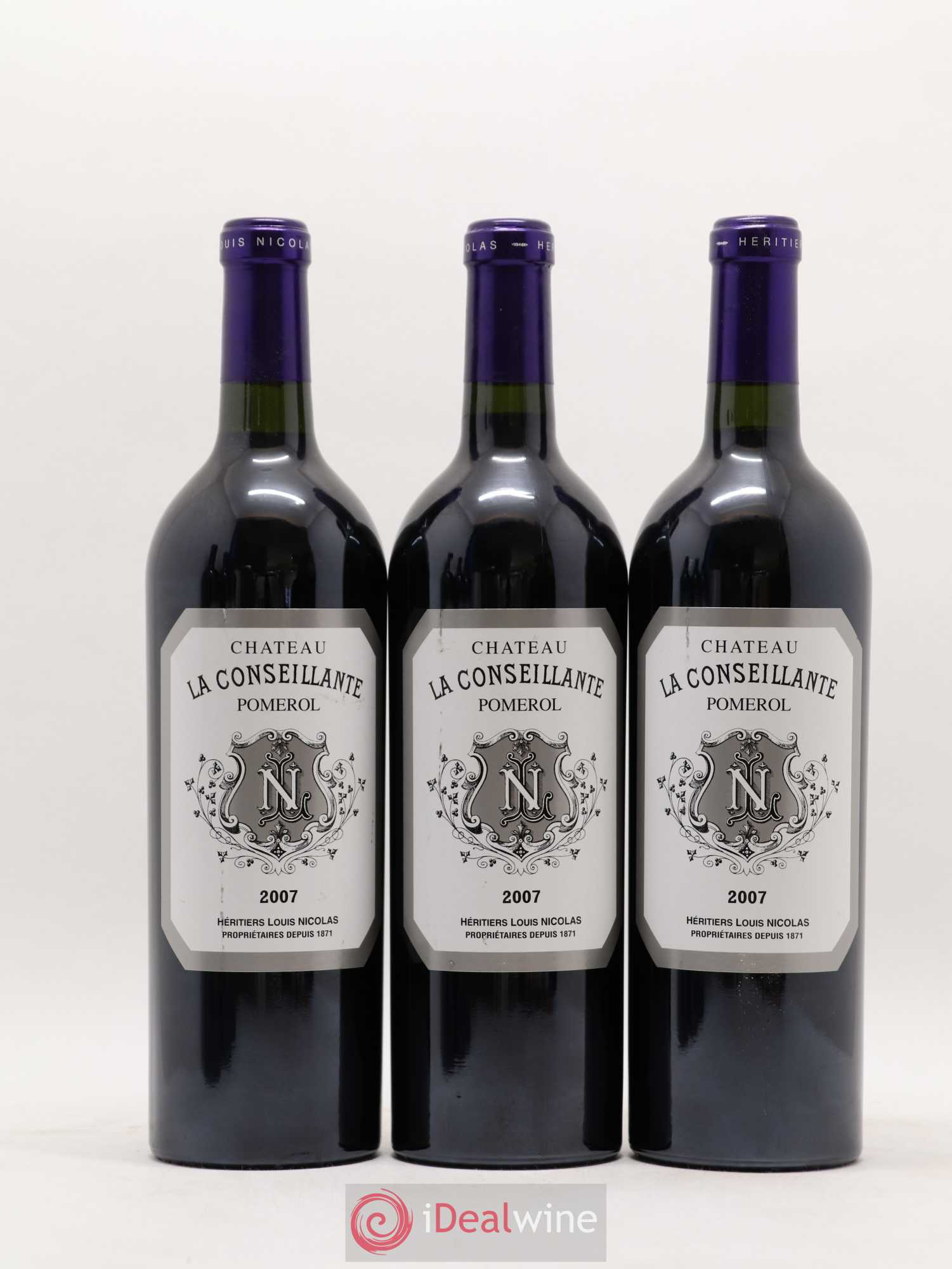 Château la Conseillante 2007 - Lot de 6 bouteilles - 1