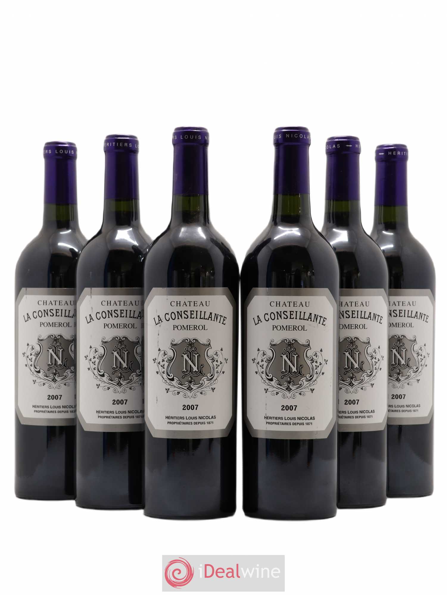 Château la Conseillante 2007 - Lot de 6 bouteilles - 0