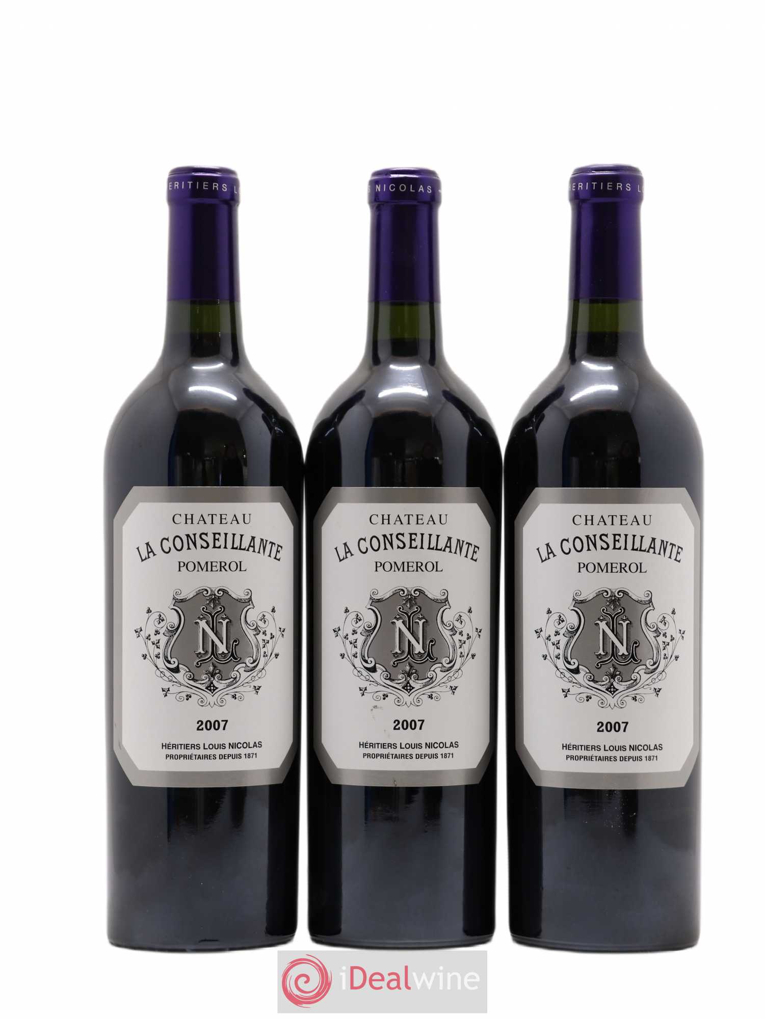 Château la Conseillante 2007 - Lot de 3 bouteilles - 0