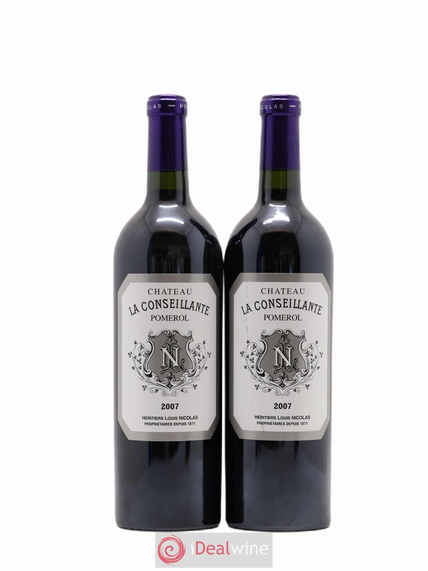 Château la Conseillante 2007 - Lot de 2 bouteilles - 0