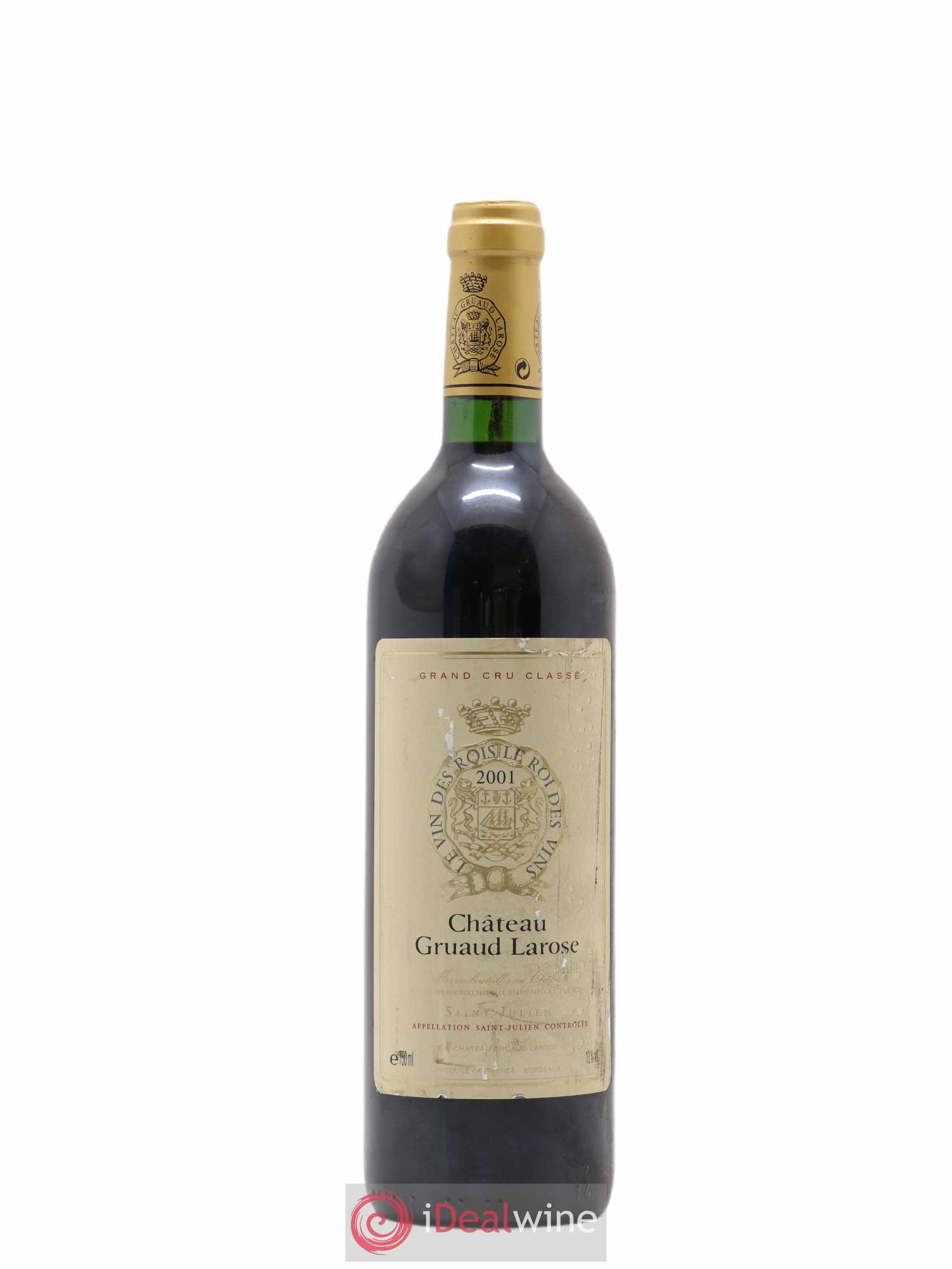 Château Gruaud Larose 2ème Grand Cru Classé 2001 - Lot de 1 bouteille - 0