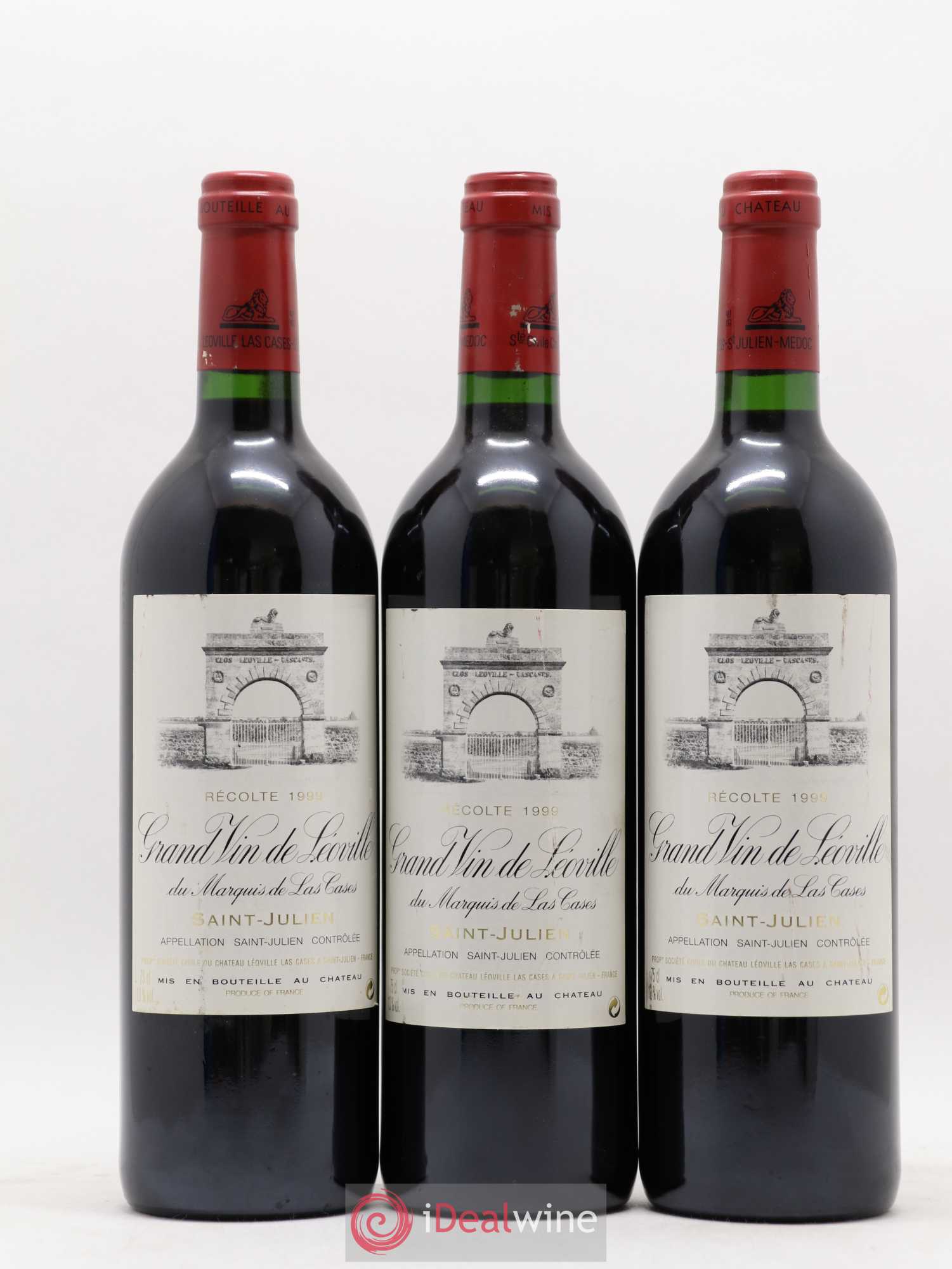 Château Léoville Las Cases 2ème Grand Cru Classé 1999 - Lot de 6 bouteilles - 2