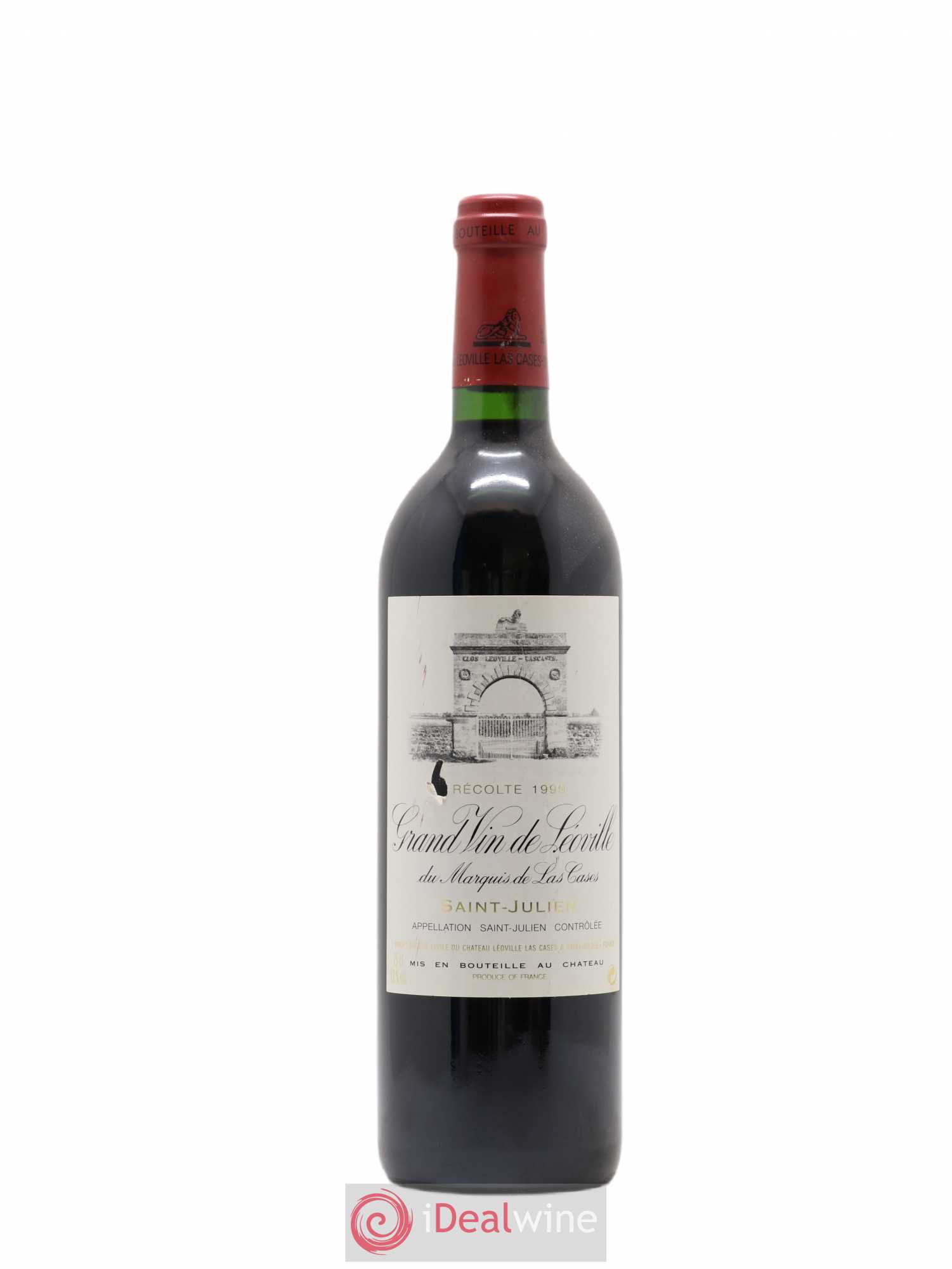 Château Léoville Las Cases 2ème Grand Cru Classé 1999 - Lot de 1 bouteille - 0